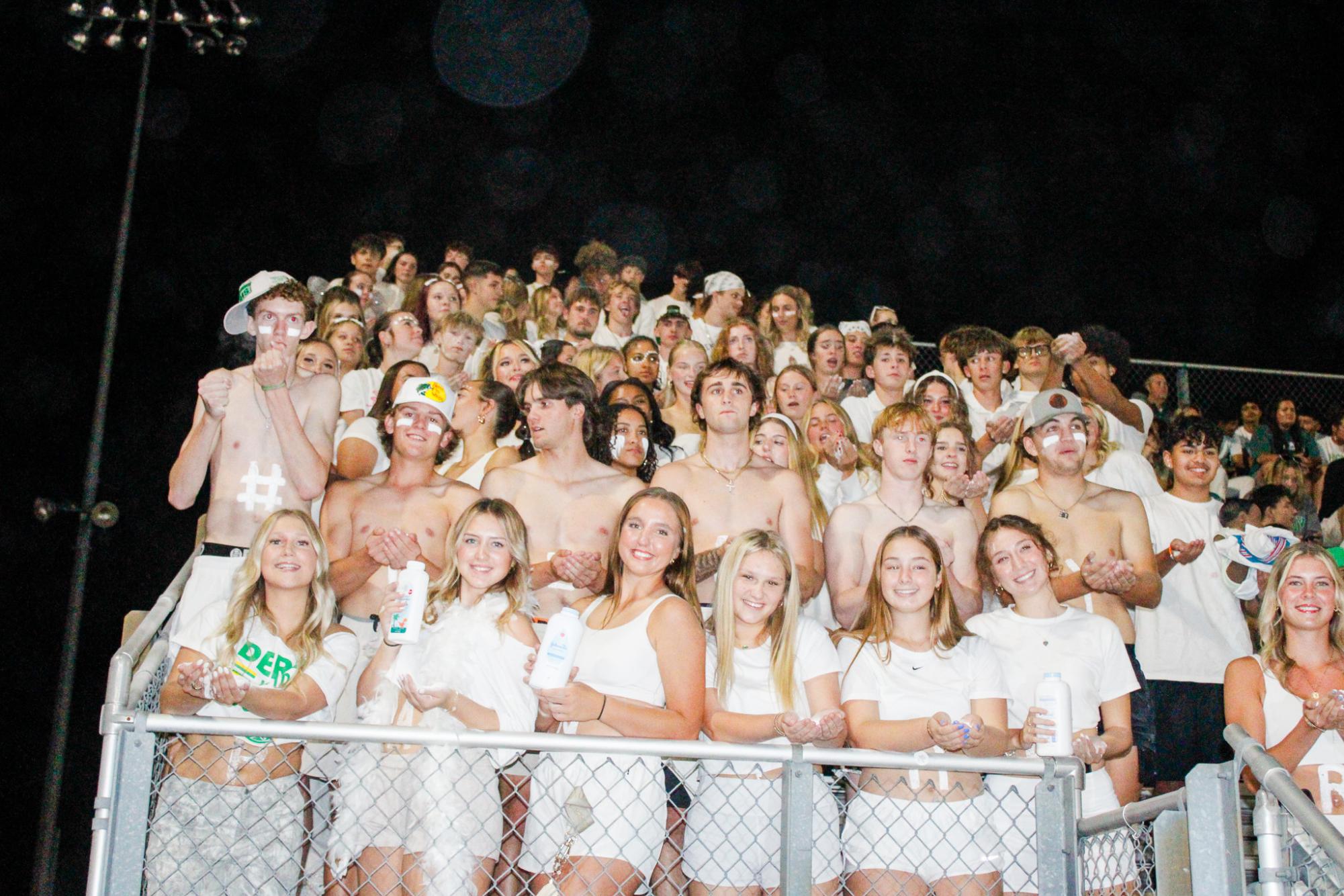 Football vs. Maize (Photos by Ella Davidson)