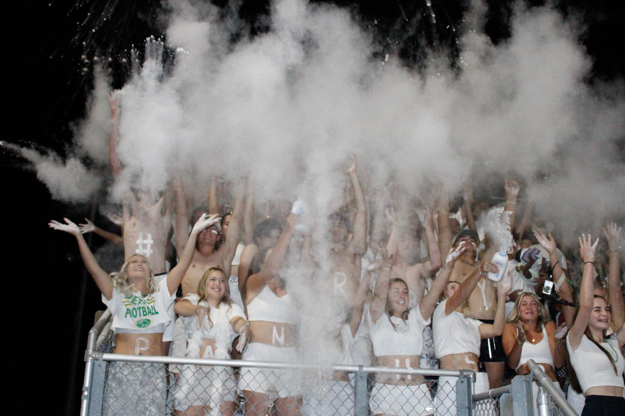 Football vs. Maize (Photos by Ella Davidson)