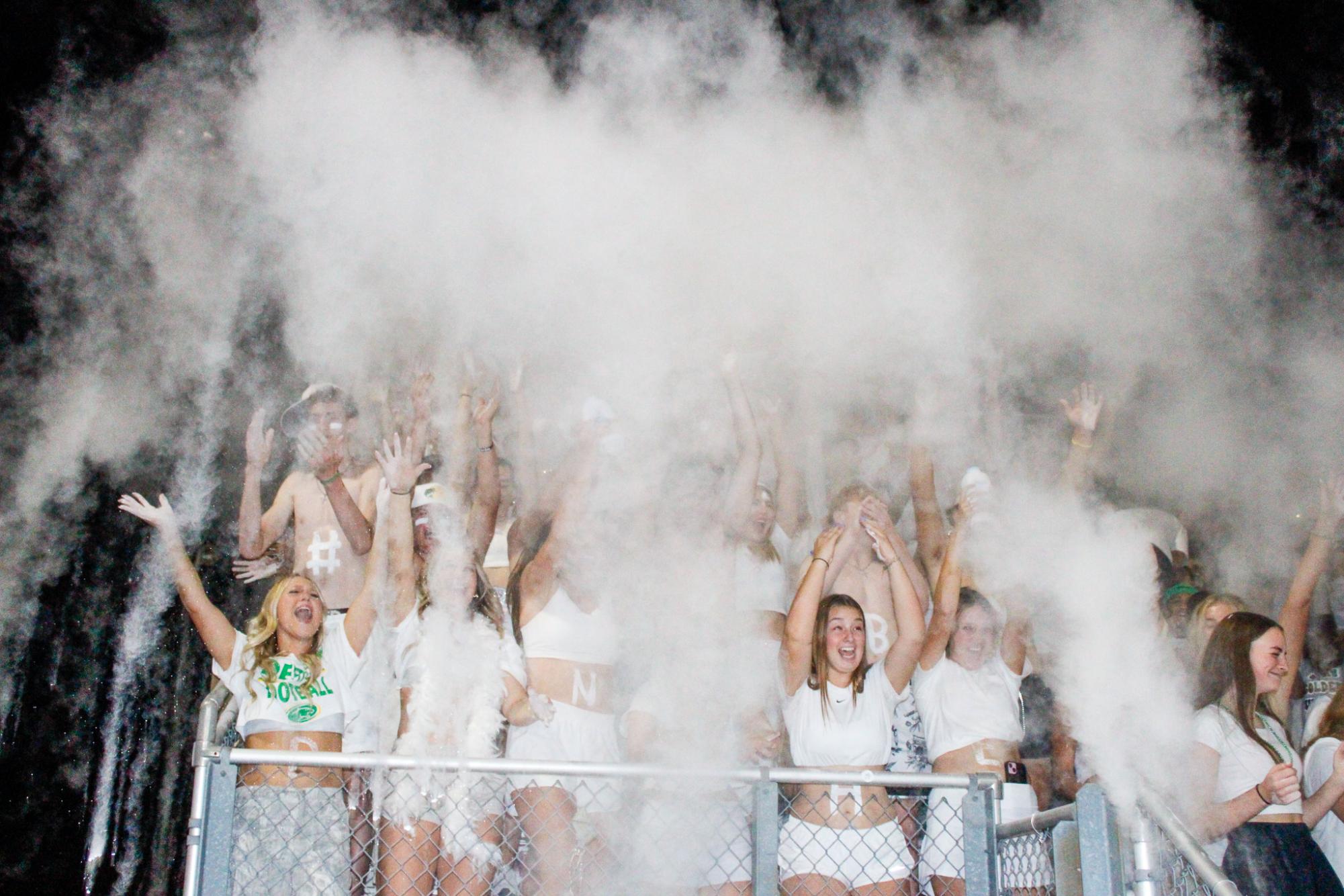 Football vs. Maize (Photos by Ella Davidson)