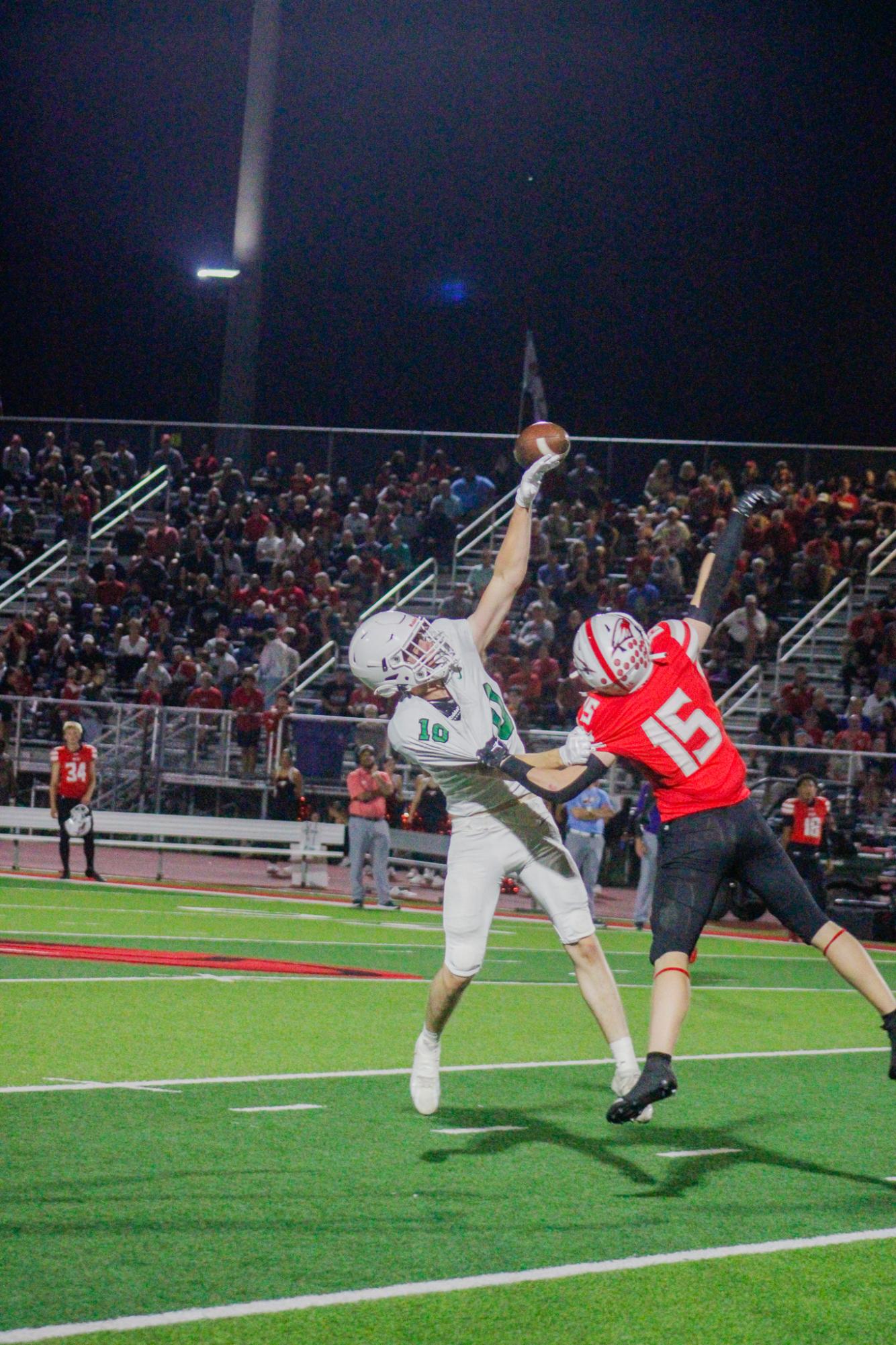 Football vs. Maize (Photos by Ella Davidson)