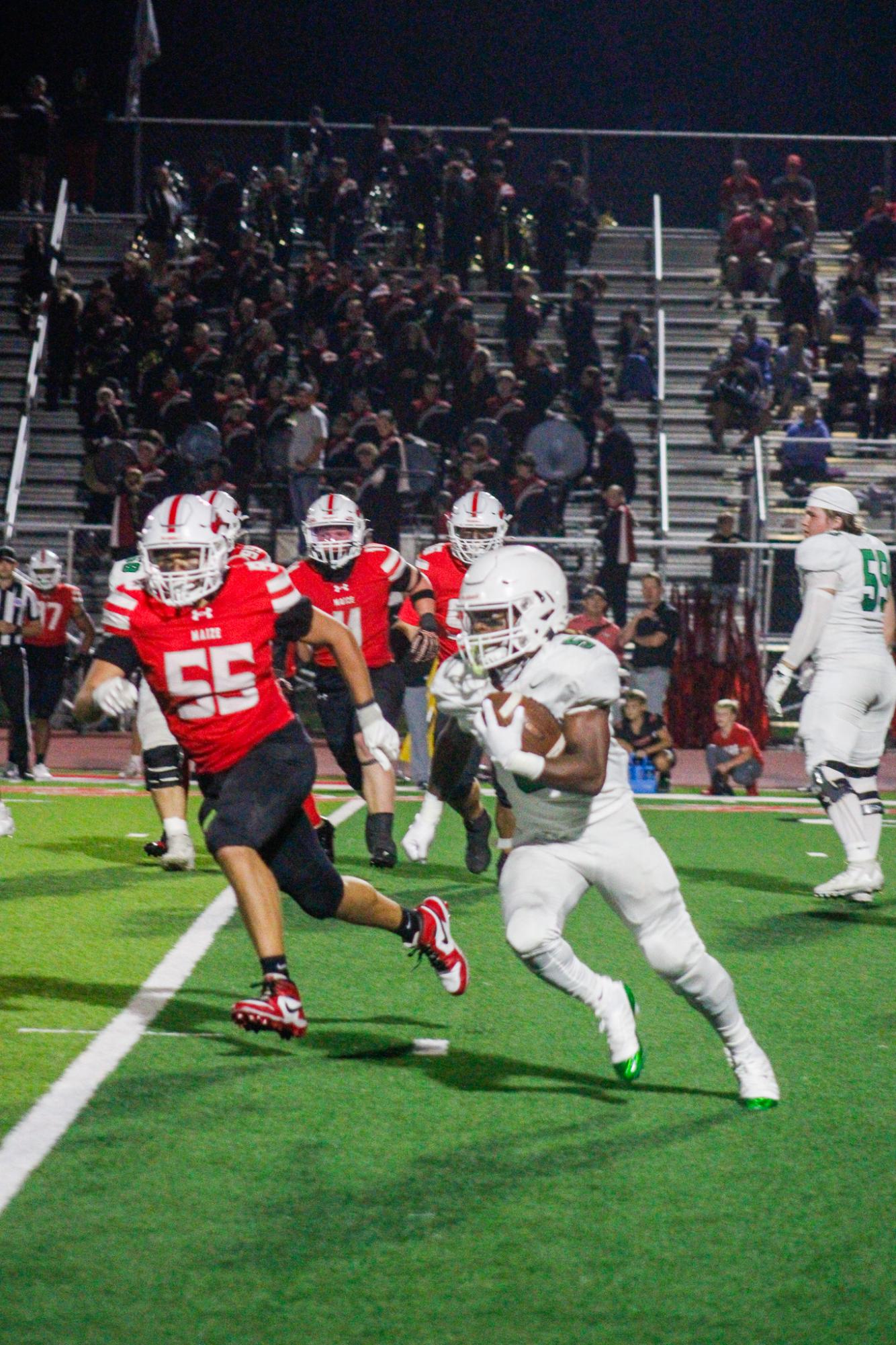 Football vs. Maize (Photos by Ella Davidson)