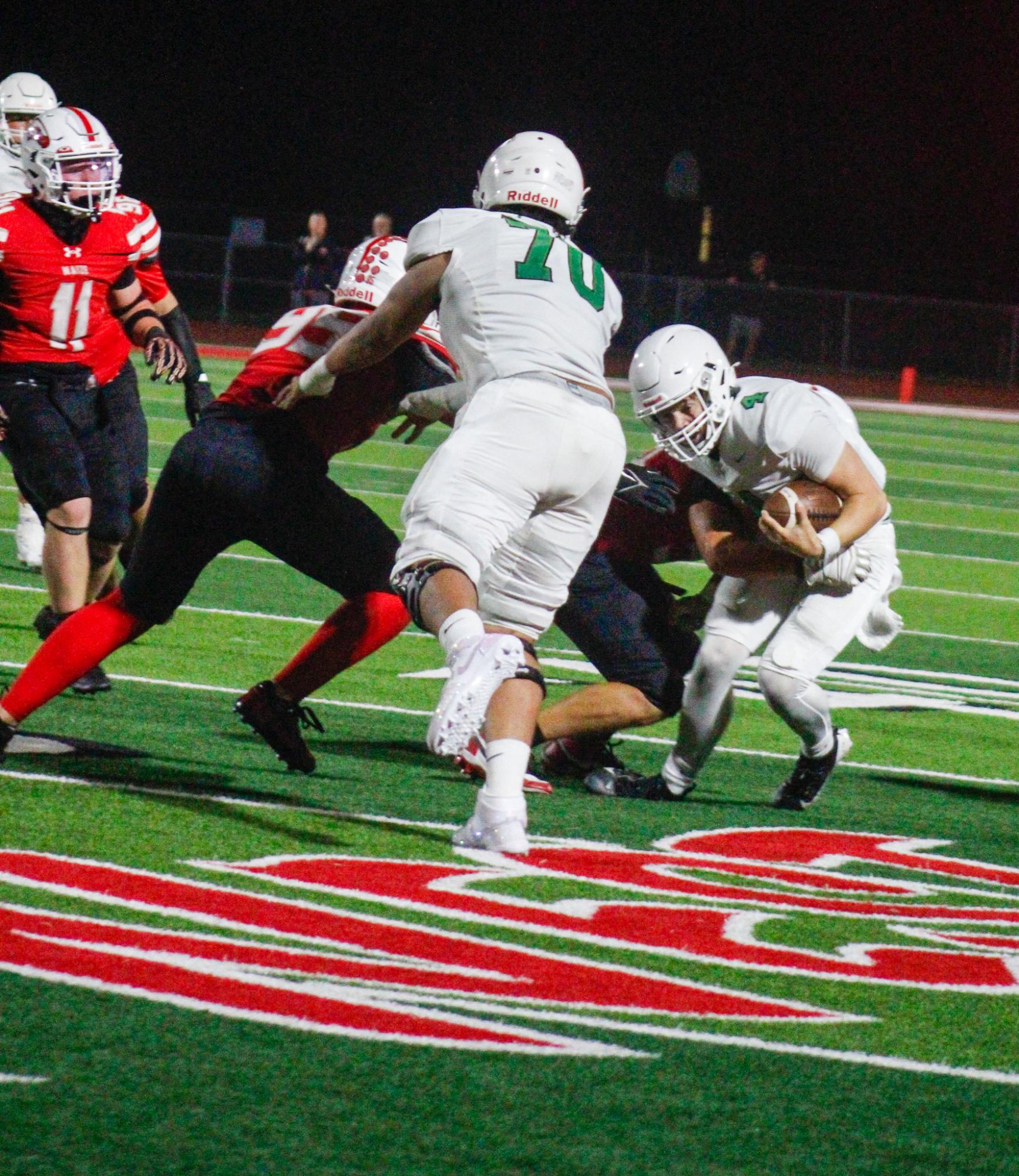 Football vs. Maize (Photos by Ella Davidson)