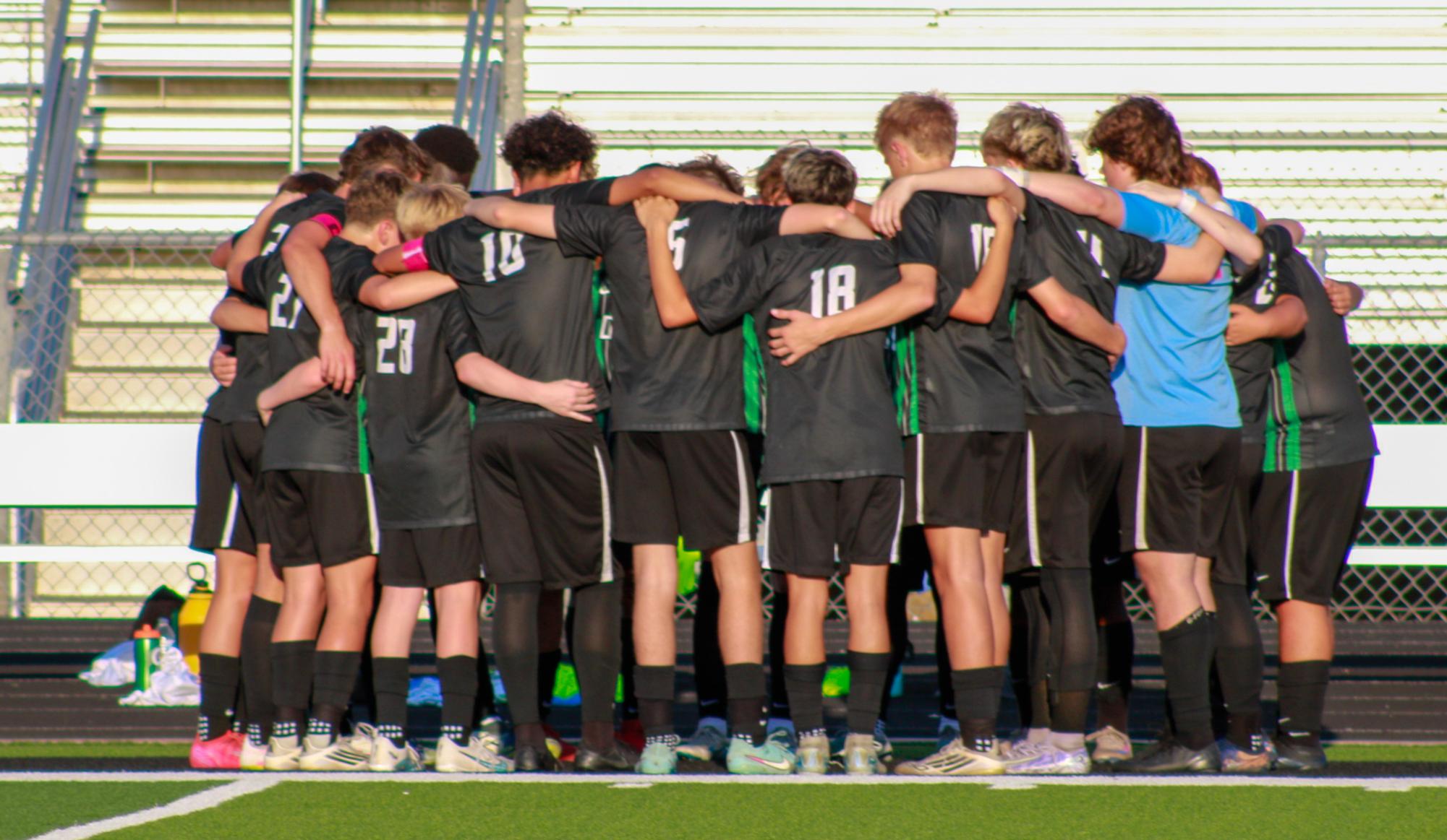 Boys Varsity Soccer vs. Maize (photos by Stevie Hooppock)