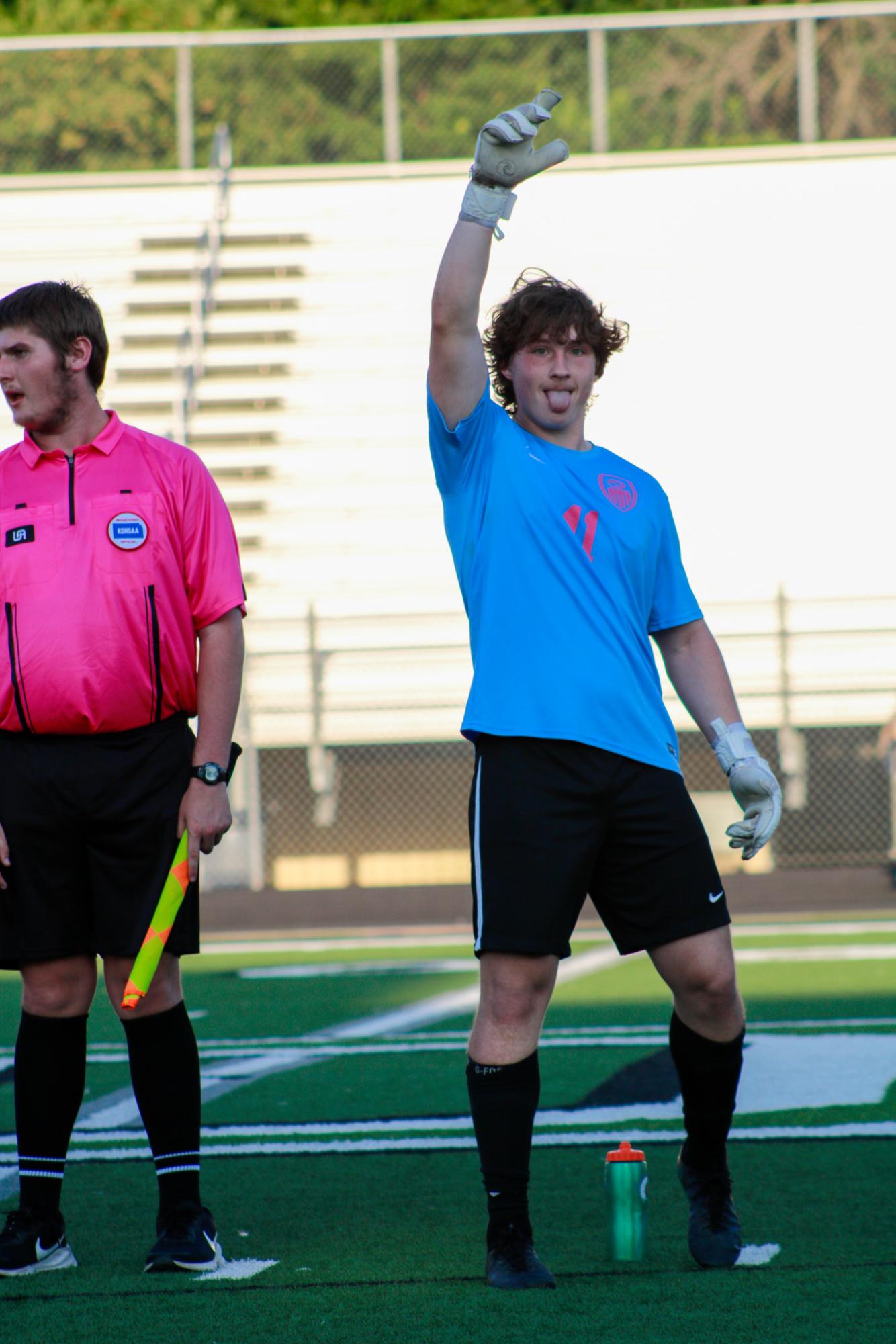 Boys Varsity Soccer vs. Maize (photos by Stevie Hooppock)