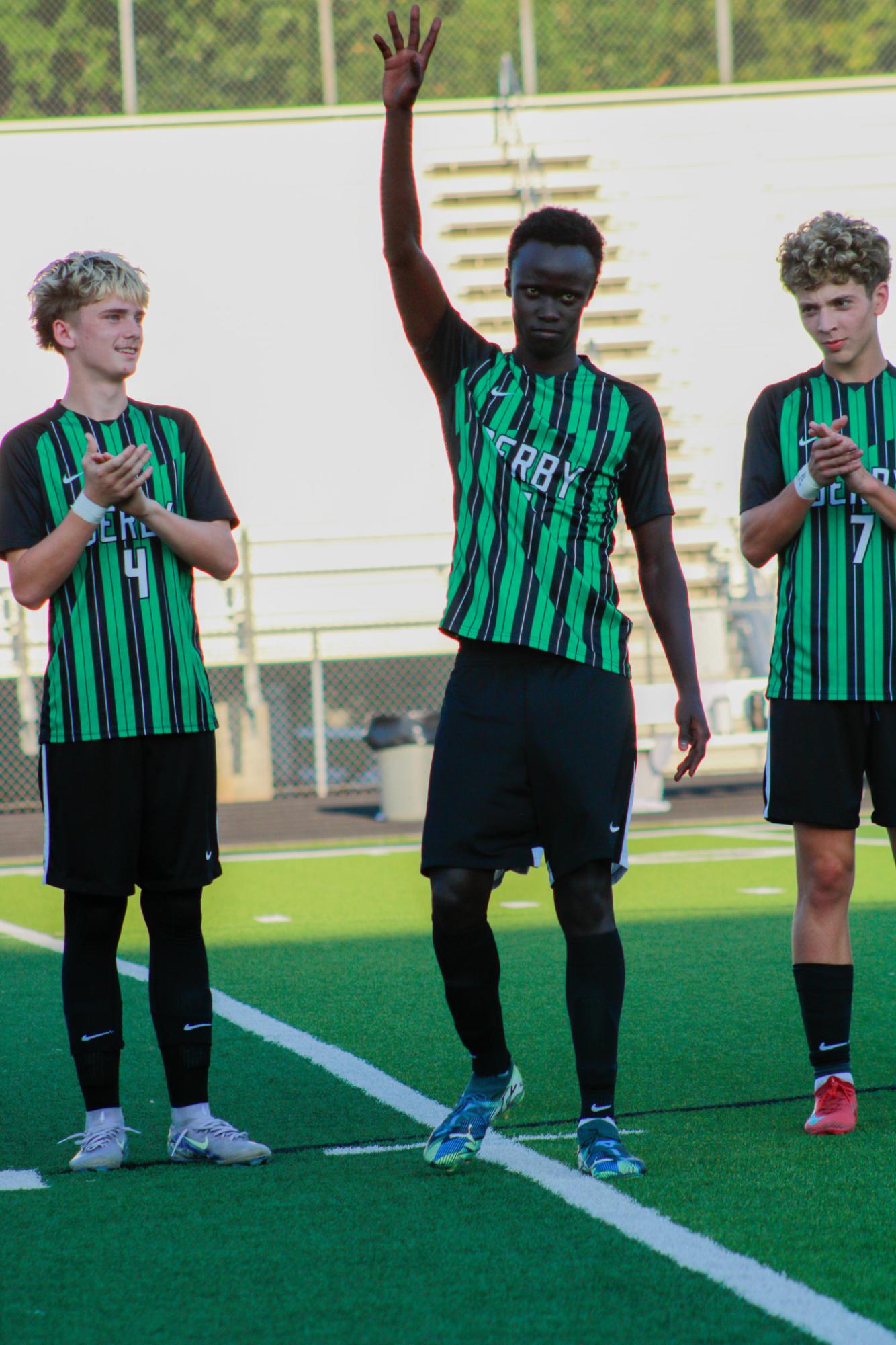Boys Varsity Soccer vs. Maize (photos by Stevie Hooppock)