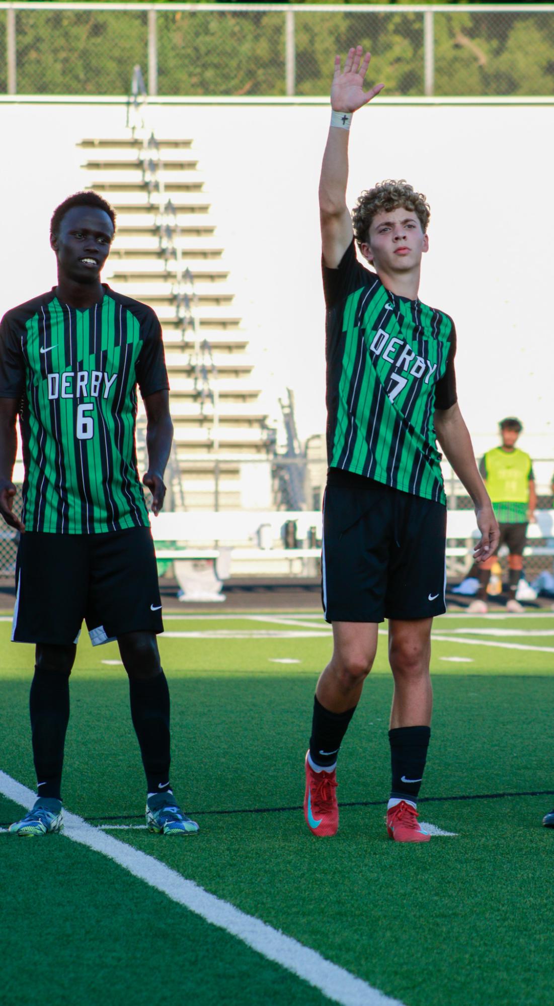 Boys Varsity Soccer vs. Maize (photos by Stevie Hooppock)