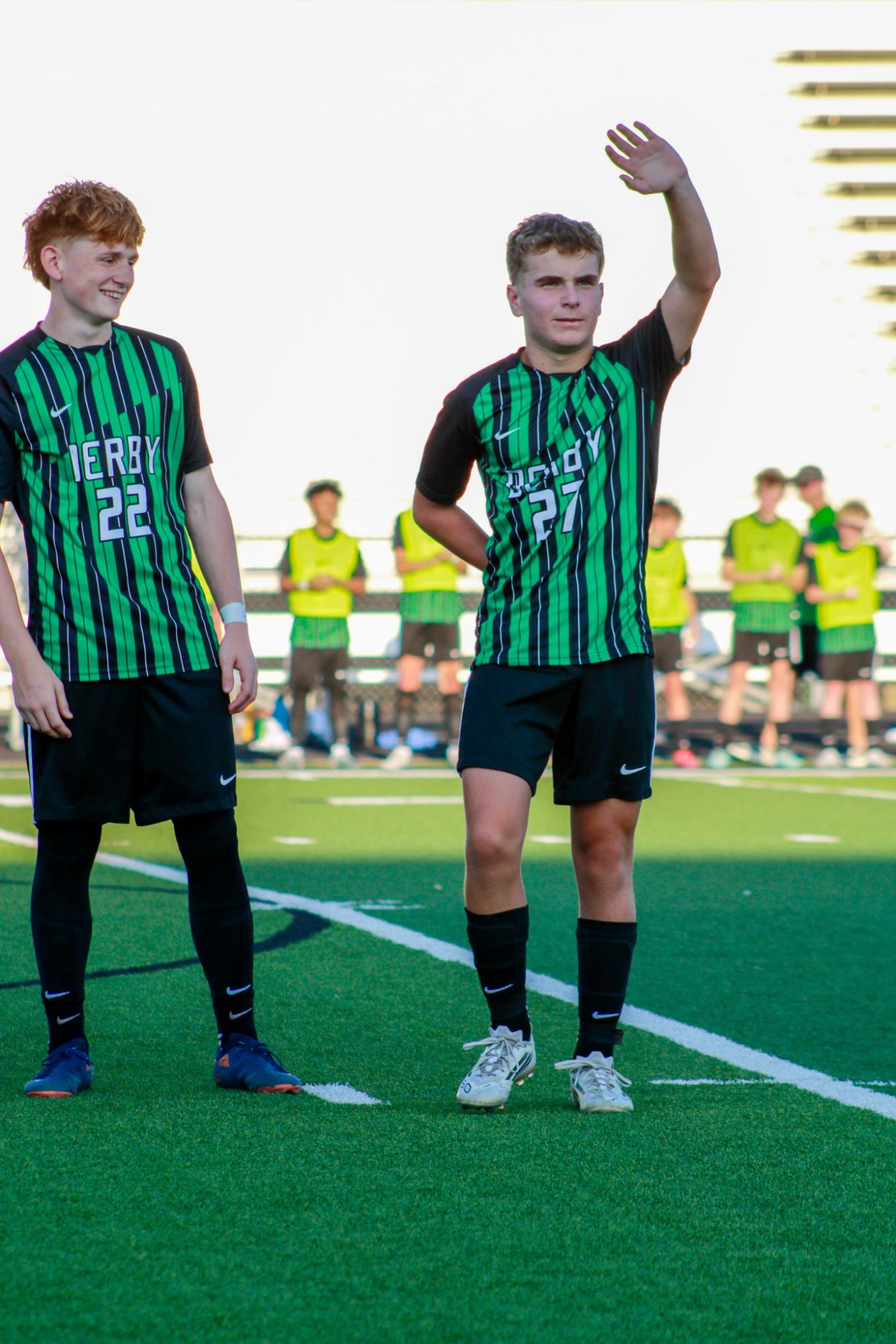 Boys Varsity Soccer vs. Maize (photos by Stevie Hooppock)