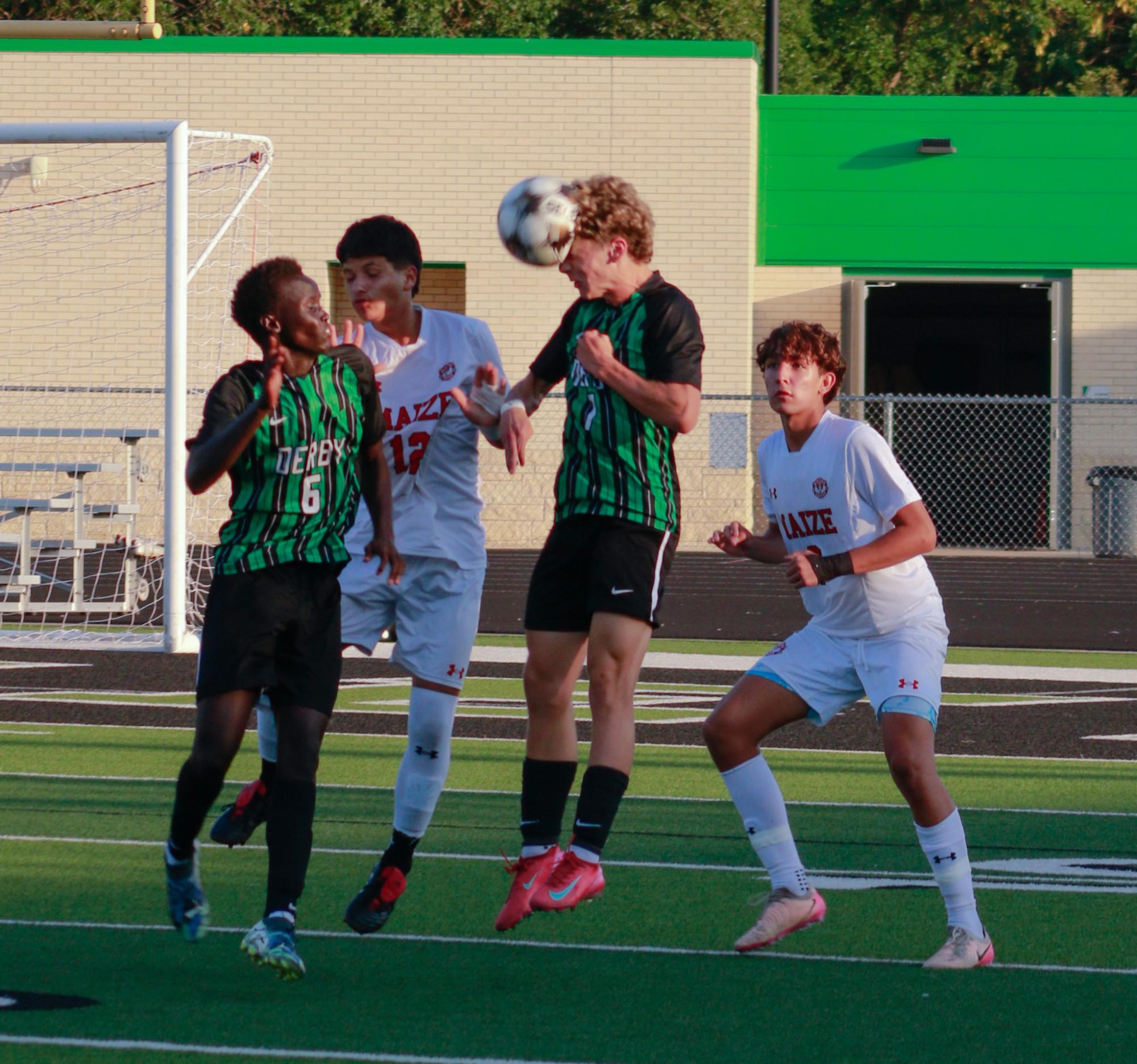 Boys Varsity Soccer vs. Maize (photos by Stevie Hooppock)