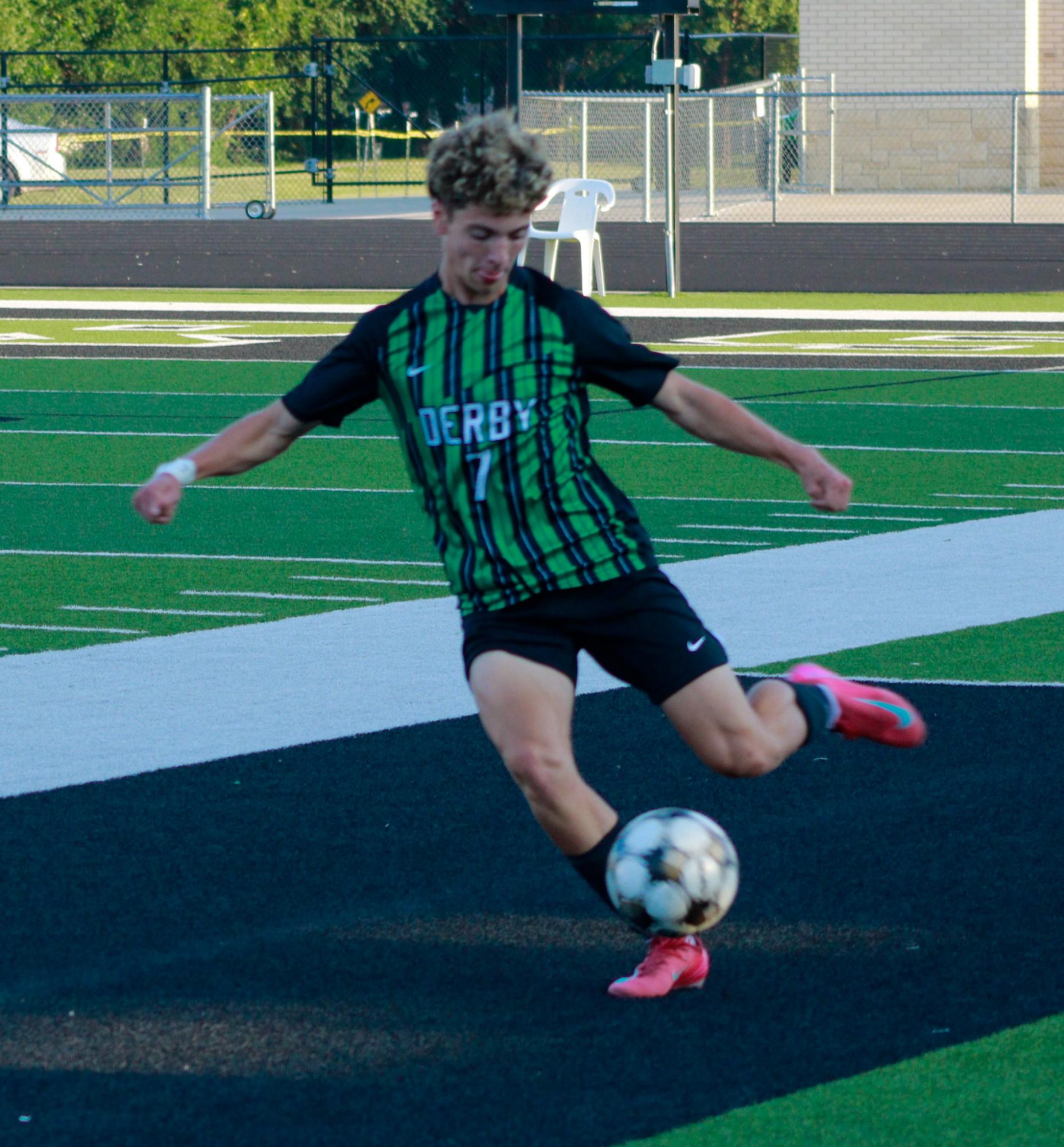 Boys Varsity Soccer vs. Maize (photos by Stevie Hooppock)