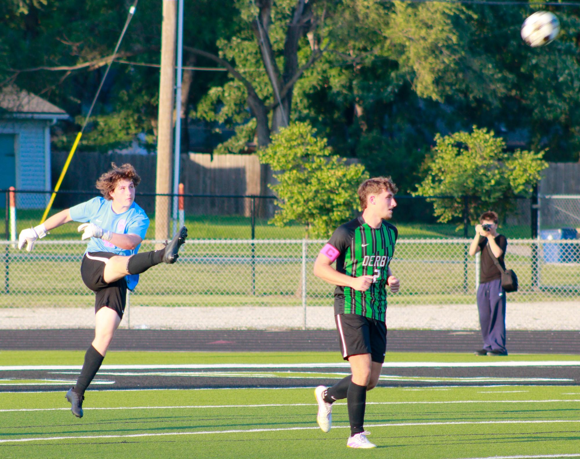 Boys Varsity Soccer vs. Maize (photos by Stevie Hooppock)