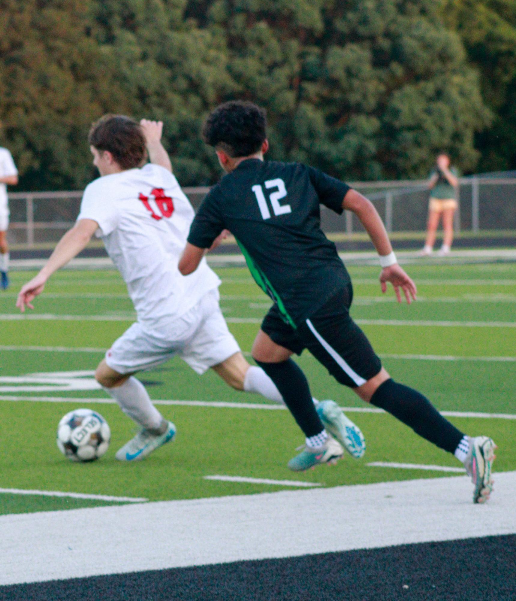 Boys Varsity Soccer vs. Maize (photos by Stevie Hooppock)