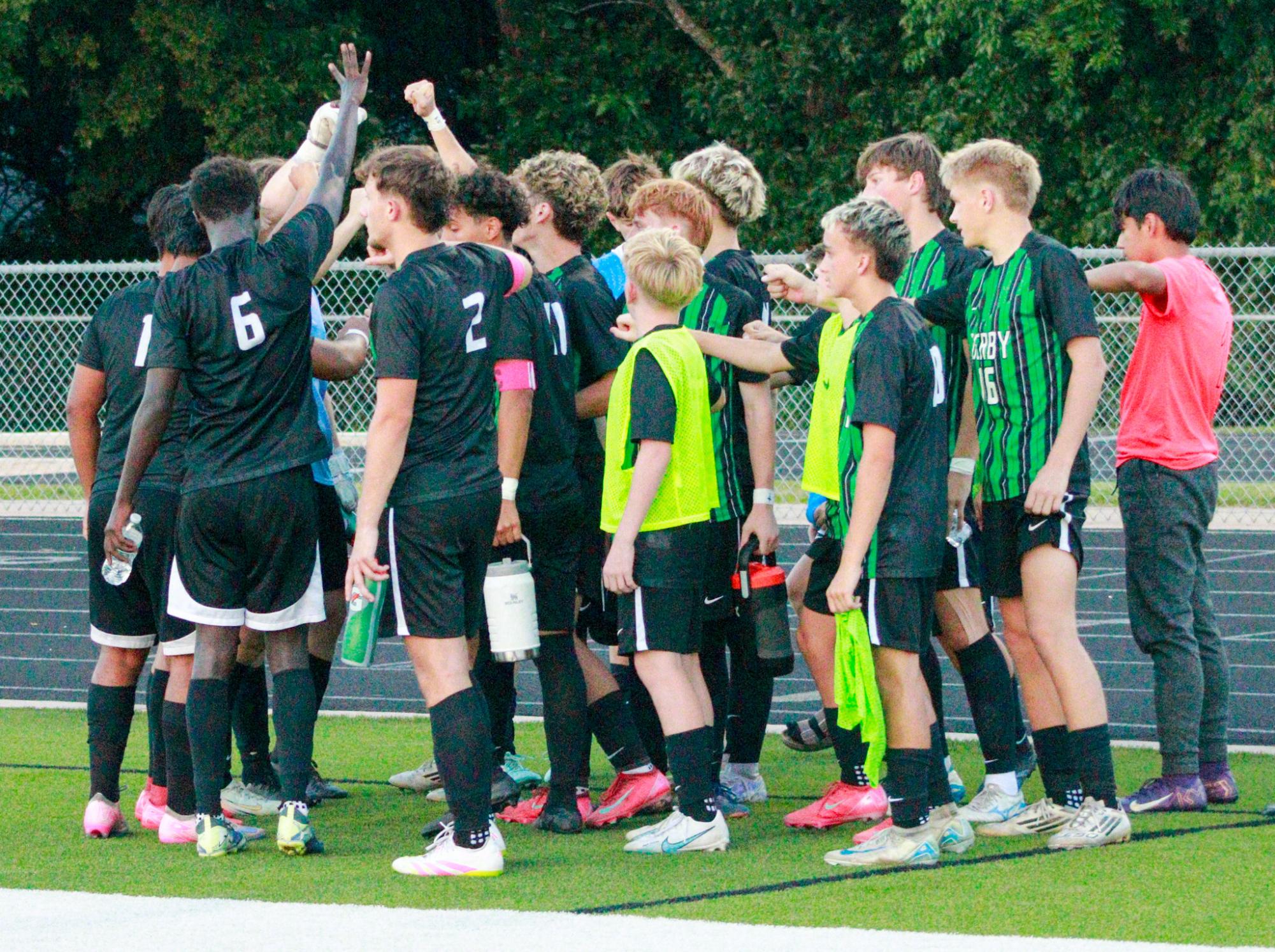 Boys Varsity Soccer vs. Maize (photos by Stevie Hooppock)