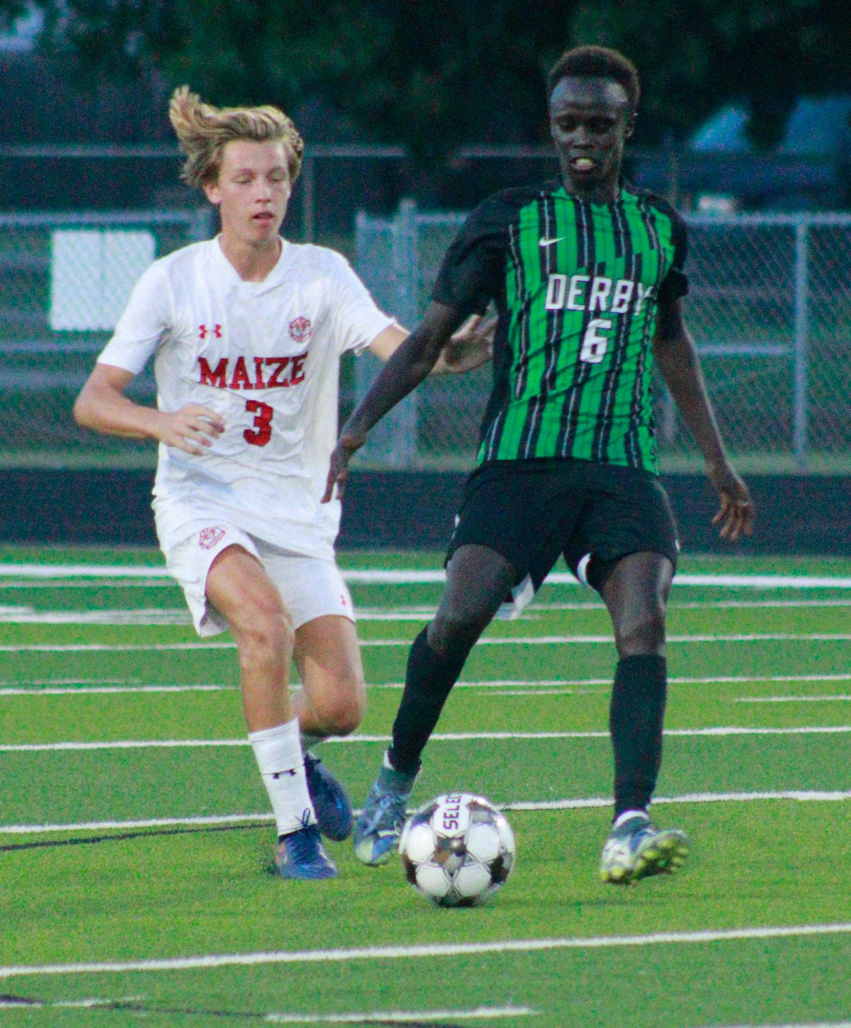 Boys Varsity Soccer vs. Maize (photos by Stevie Hooppock)