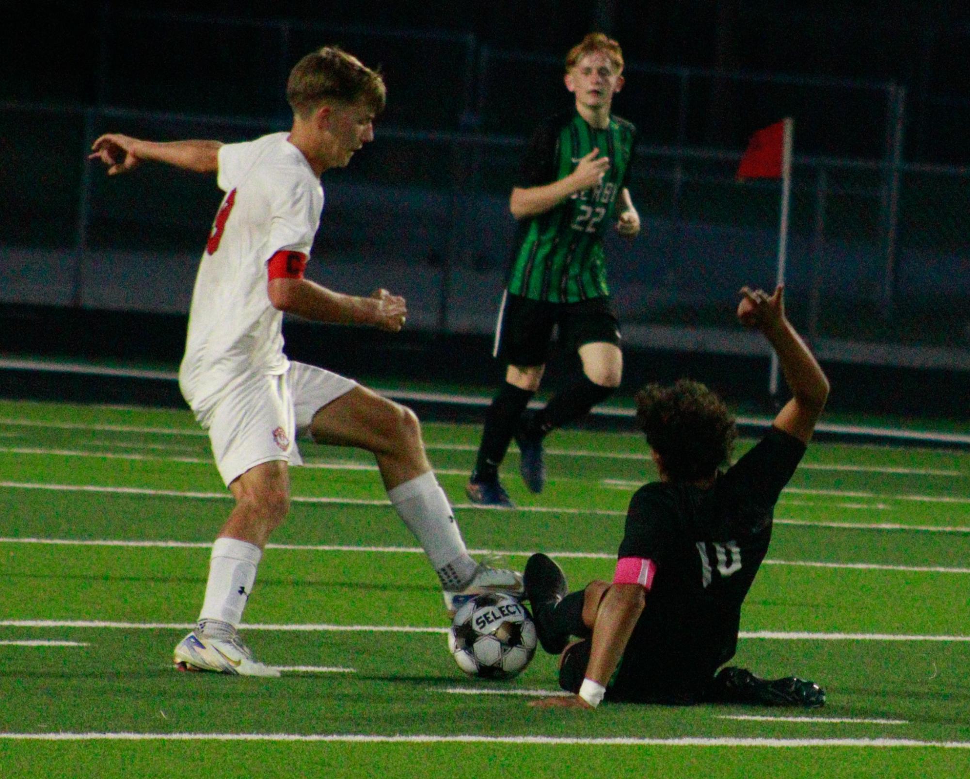 Boys Varsity Soccer vs. Maize (photos by Stevie Hooppock)