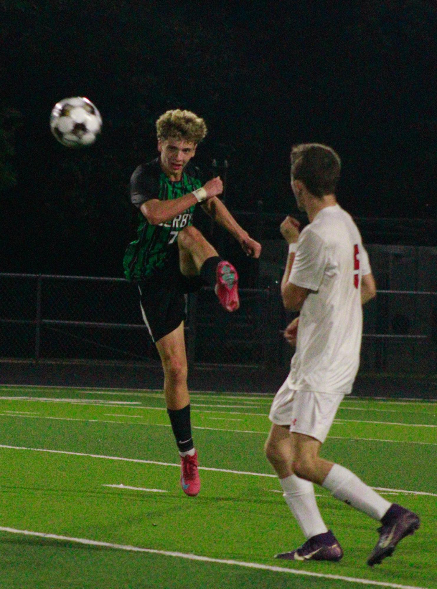 Boys Varsity Soccer vs. Maize (photos by Stevie Hooppock)