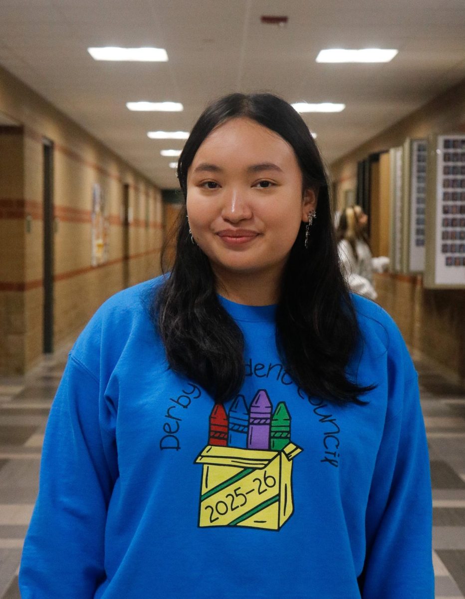 Senior Michelle Pham poses for a picture.