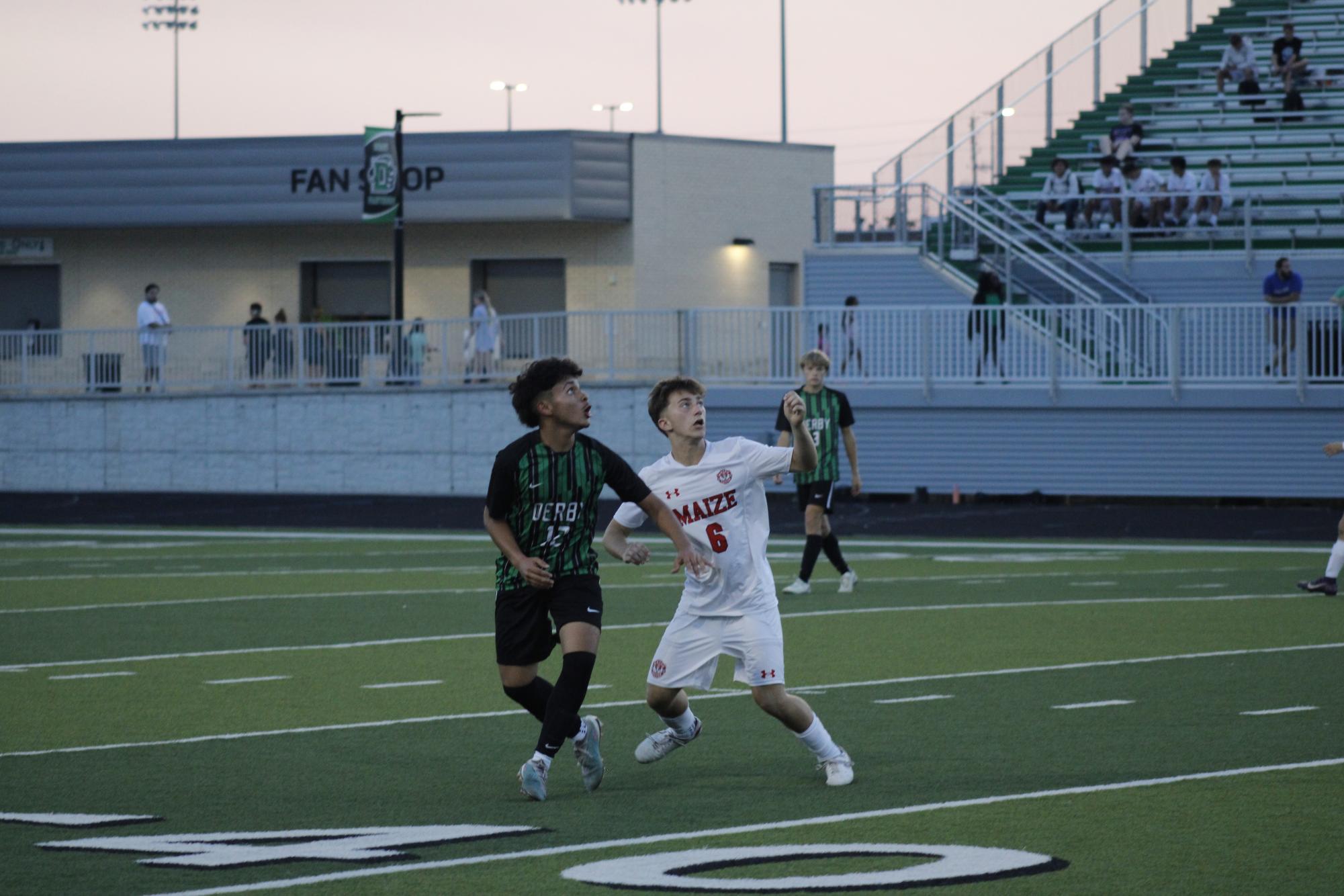 Boys Varsity Soccer vs. Maize (Photos by Emmersyn Bonebrake)