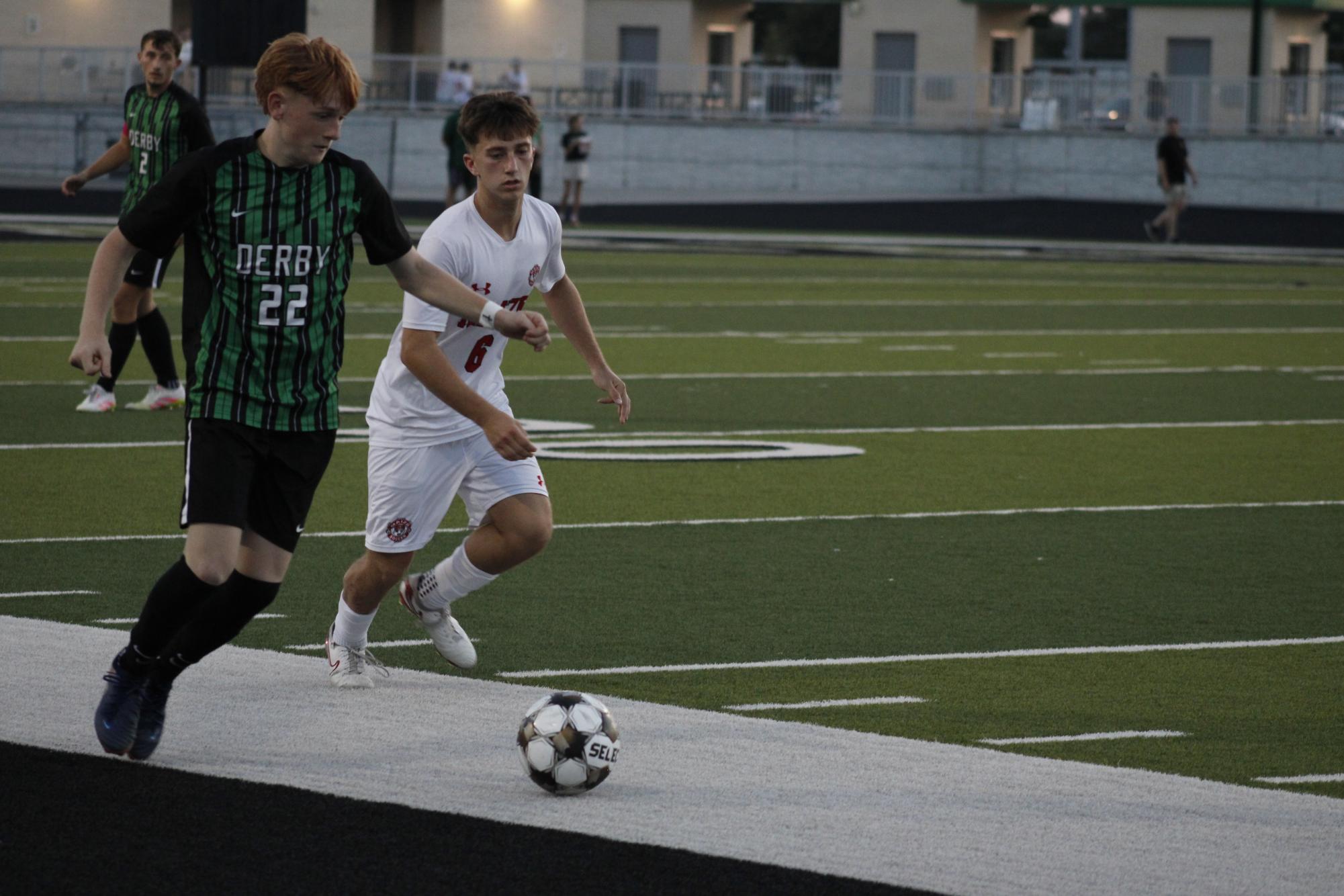 Boys Varsity Soccer vs. Maize (Photos by Emmersyn Bonebrake)