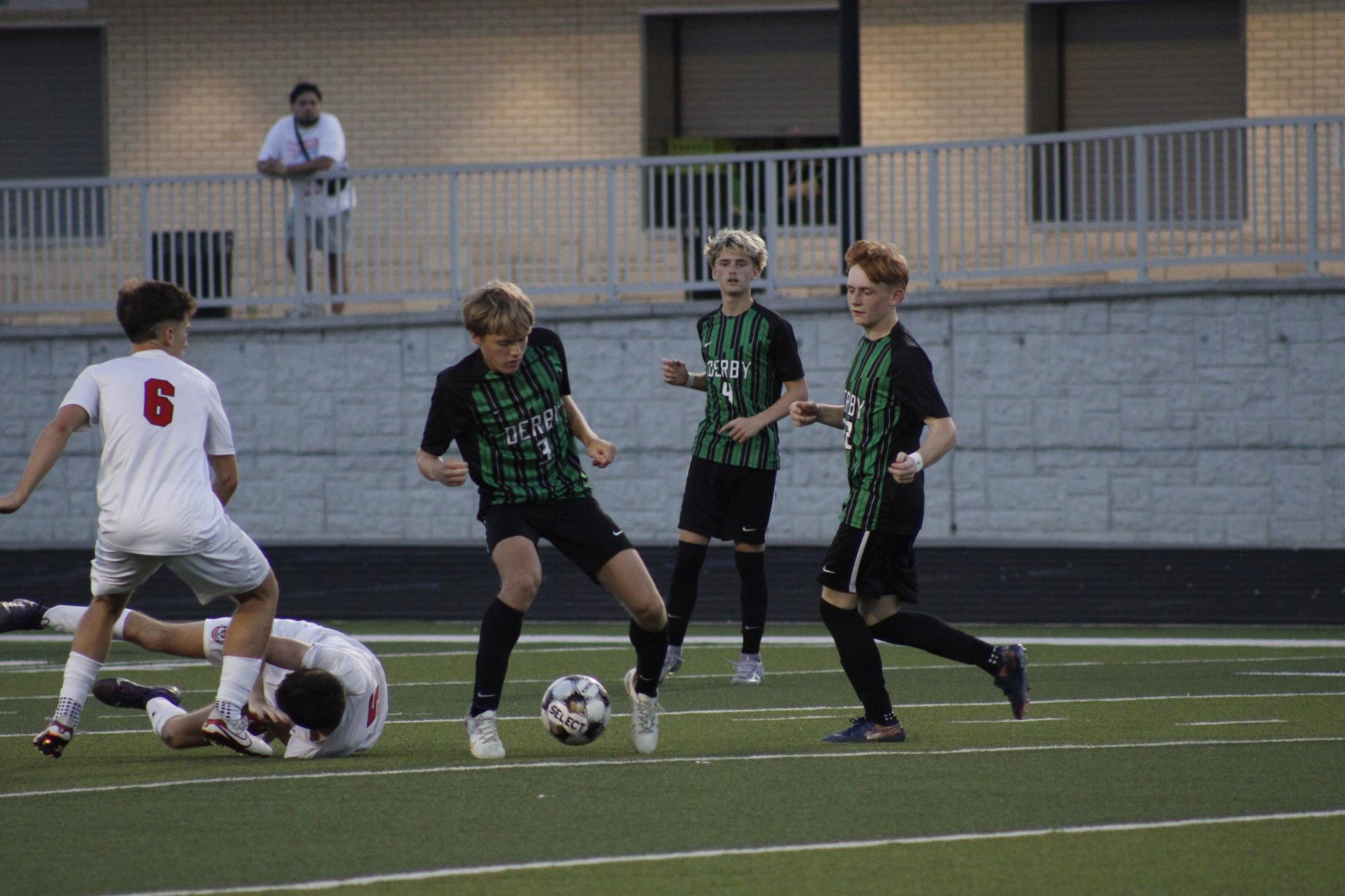 Boys Varsity Soccer vs. Maize (Photos by Emmersyn Bonebrake)