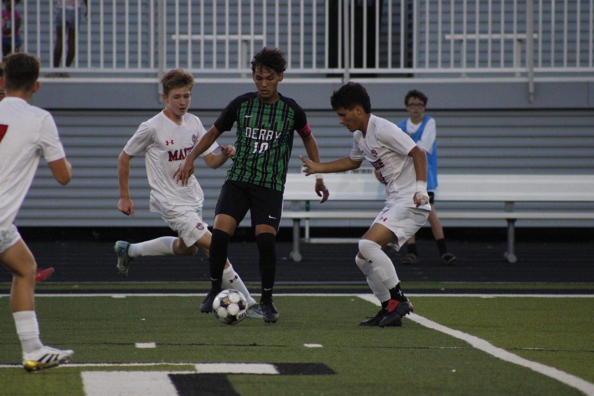 Boys Varsity Soccer vs. Maize (Photos by Emmersyn Bonebrake)
