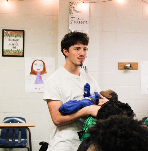 Students are currently learning how to correctly operate baby carriers in Family Studies.
