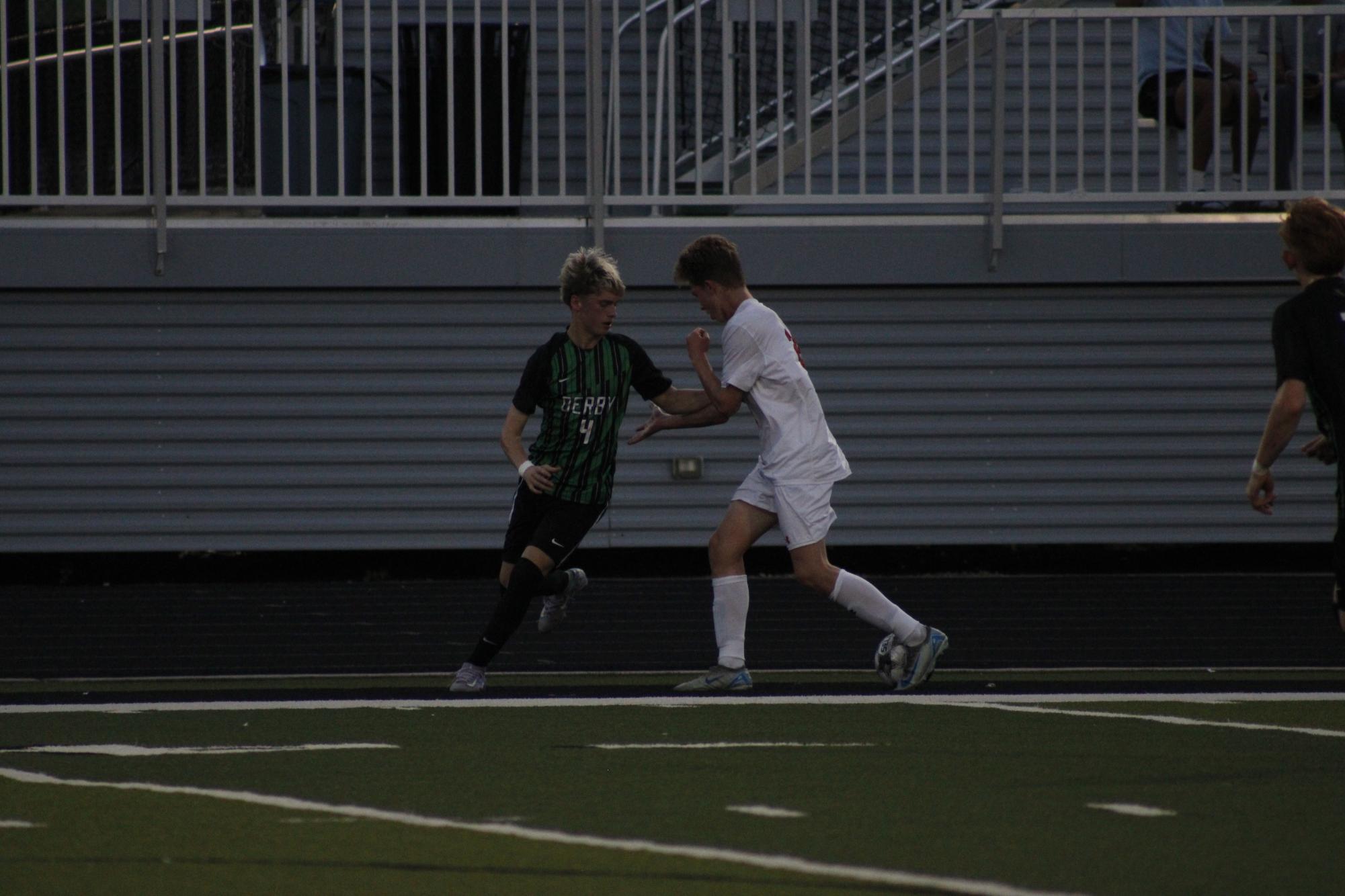 Boys Varsity Soccer vs. Maize (Photos by Emmersyn Bonebrake)