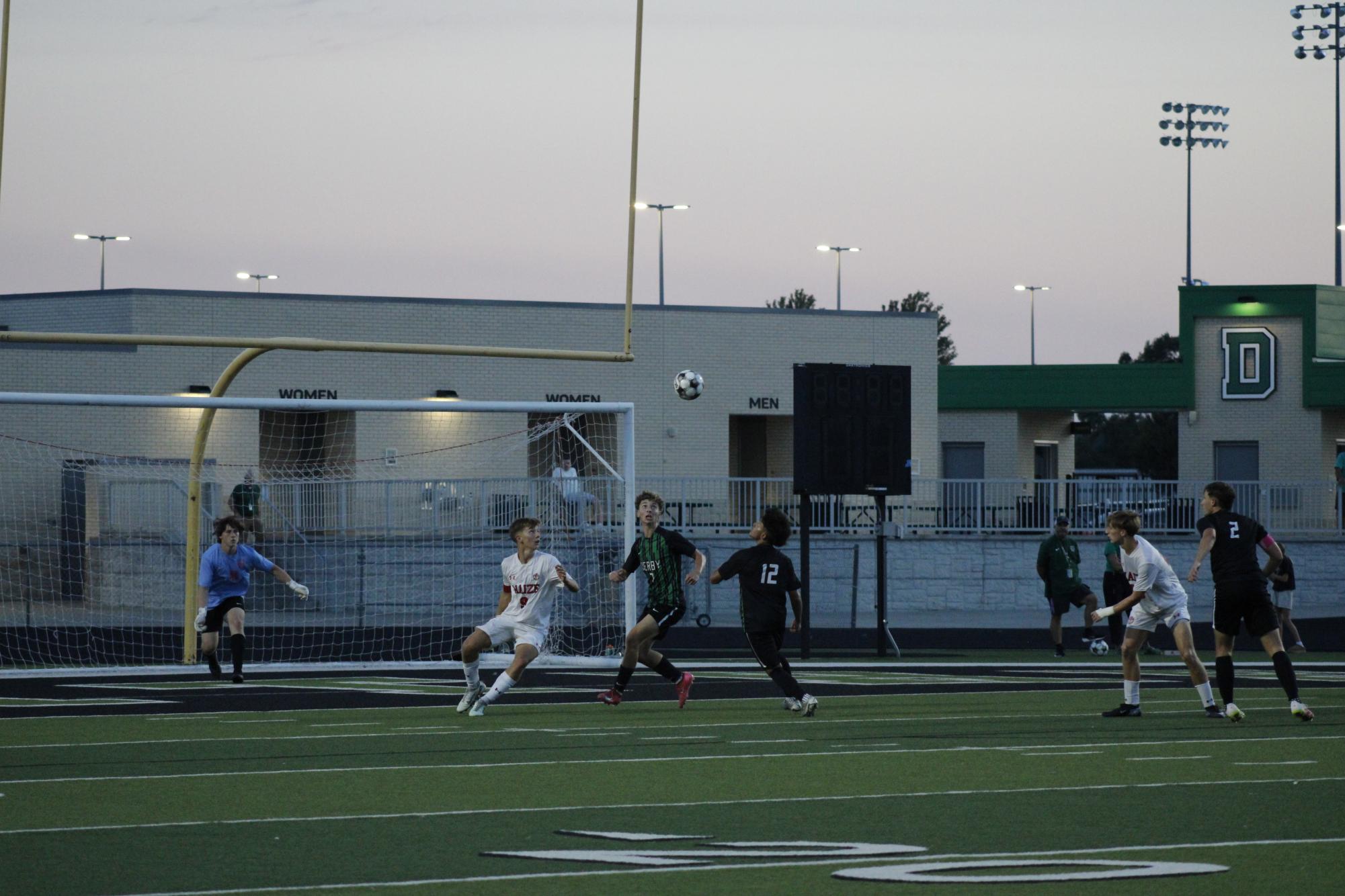 Boys Varsity Soccer vs. Maize (Photos by Emmersyn Bonebrake)