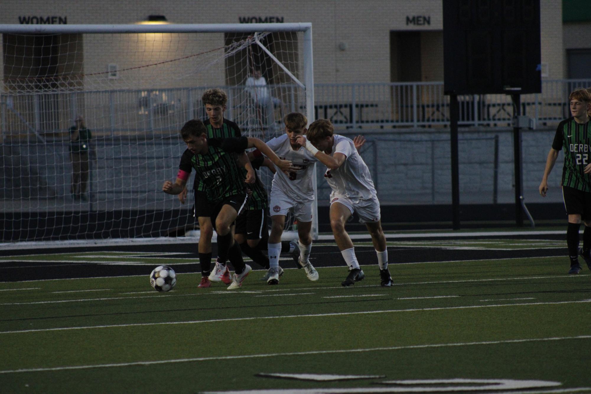 Boys Varsity Soccer vs. Maize (Photos by Emmersyn Bonebrake)