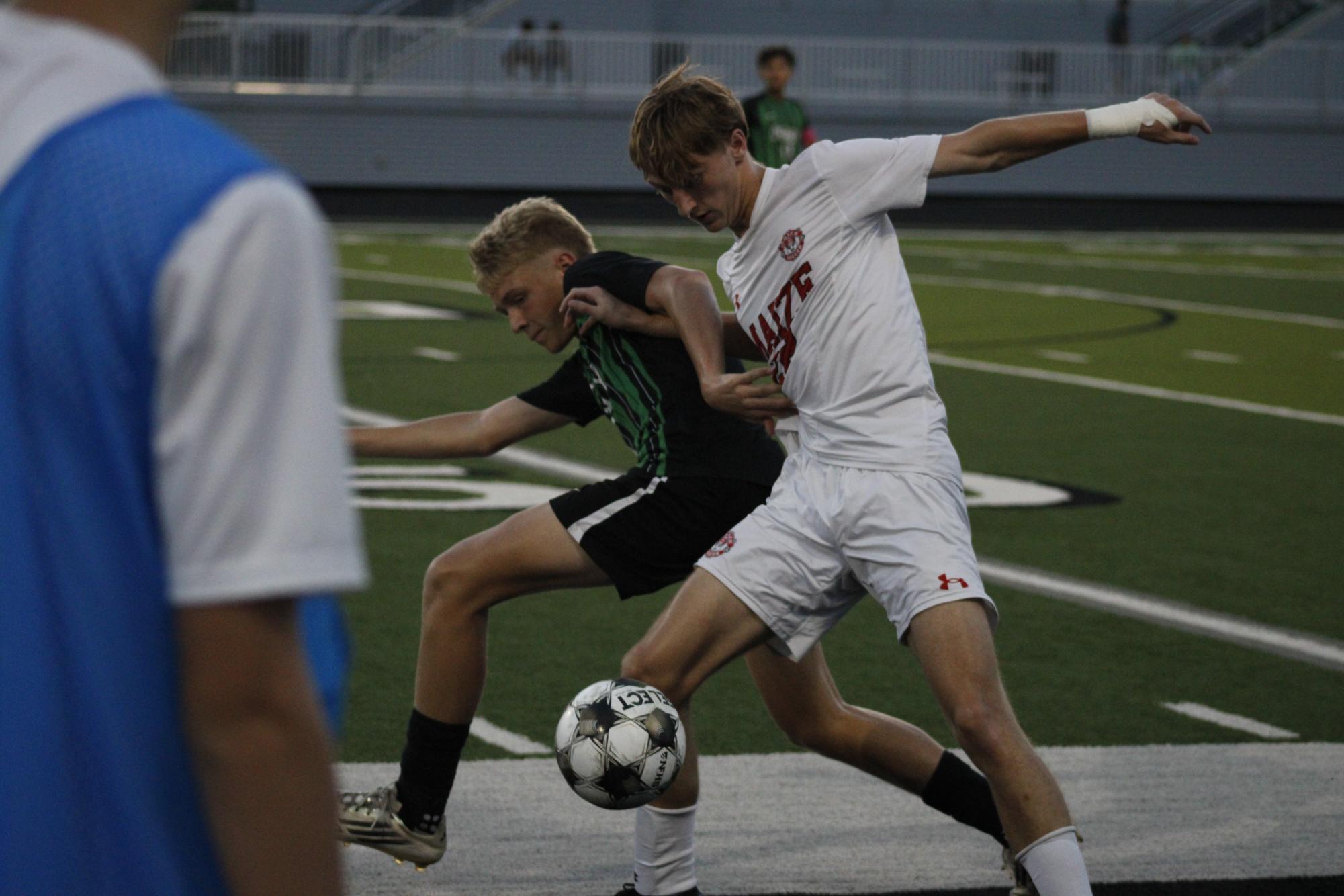 Boys Varsity Soccer vs. Maize (Photos by Emmersyn Bonebrake)