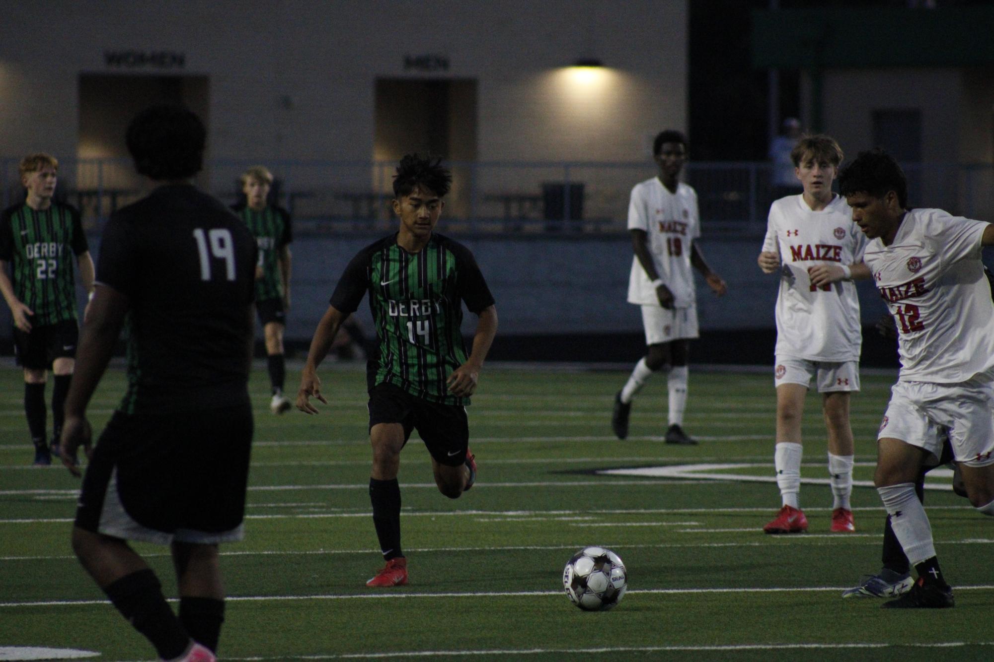 Boys Varsity Soccer vs. Maize (Photos by Emmersyn Bonebrake)