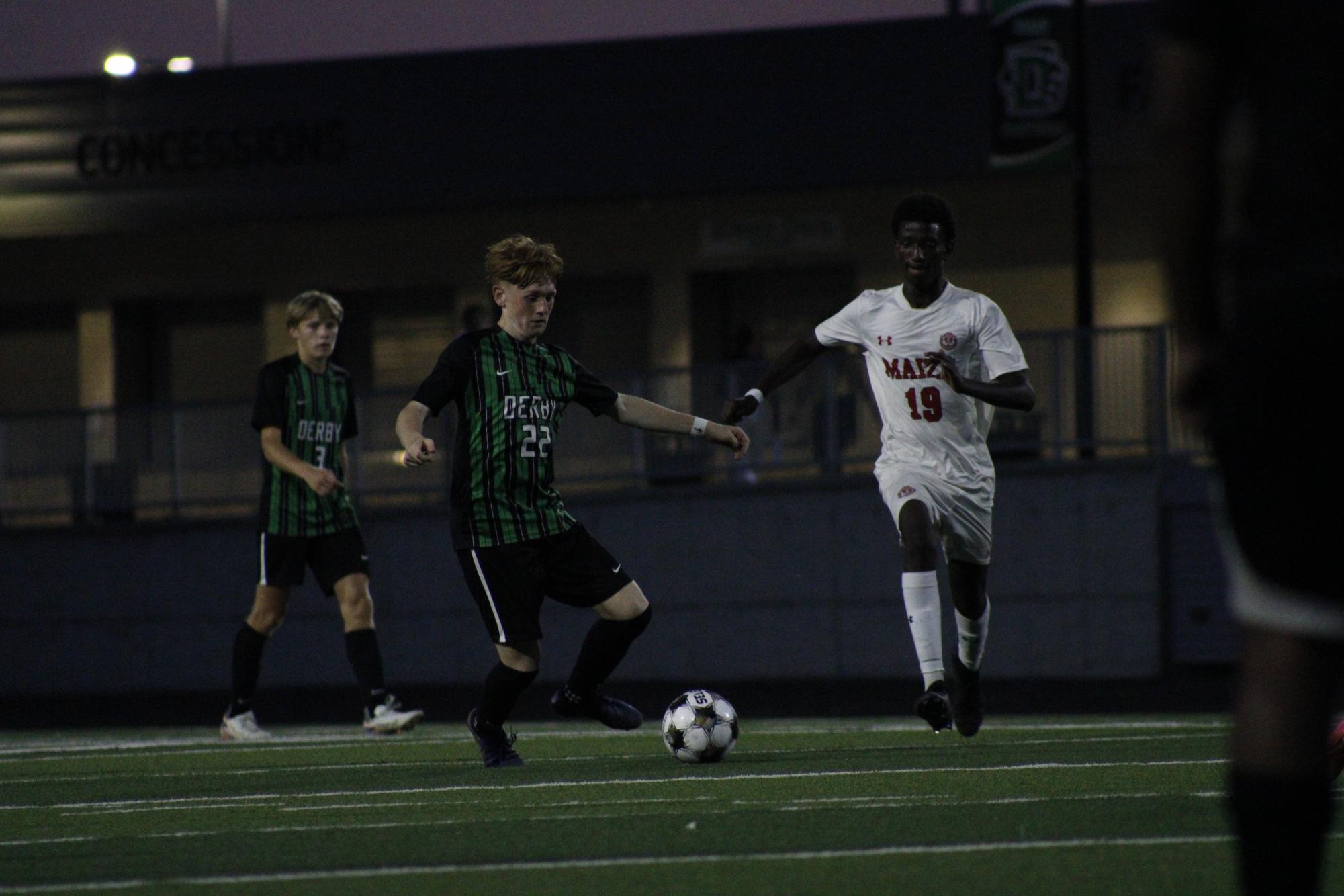 Boys Varsity Soccer vs. Maize (Photos by Emmersyn Bonebrake)