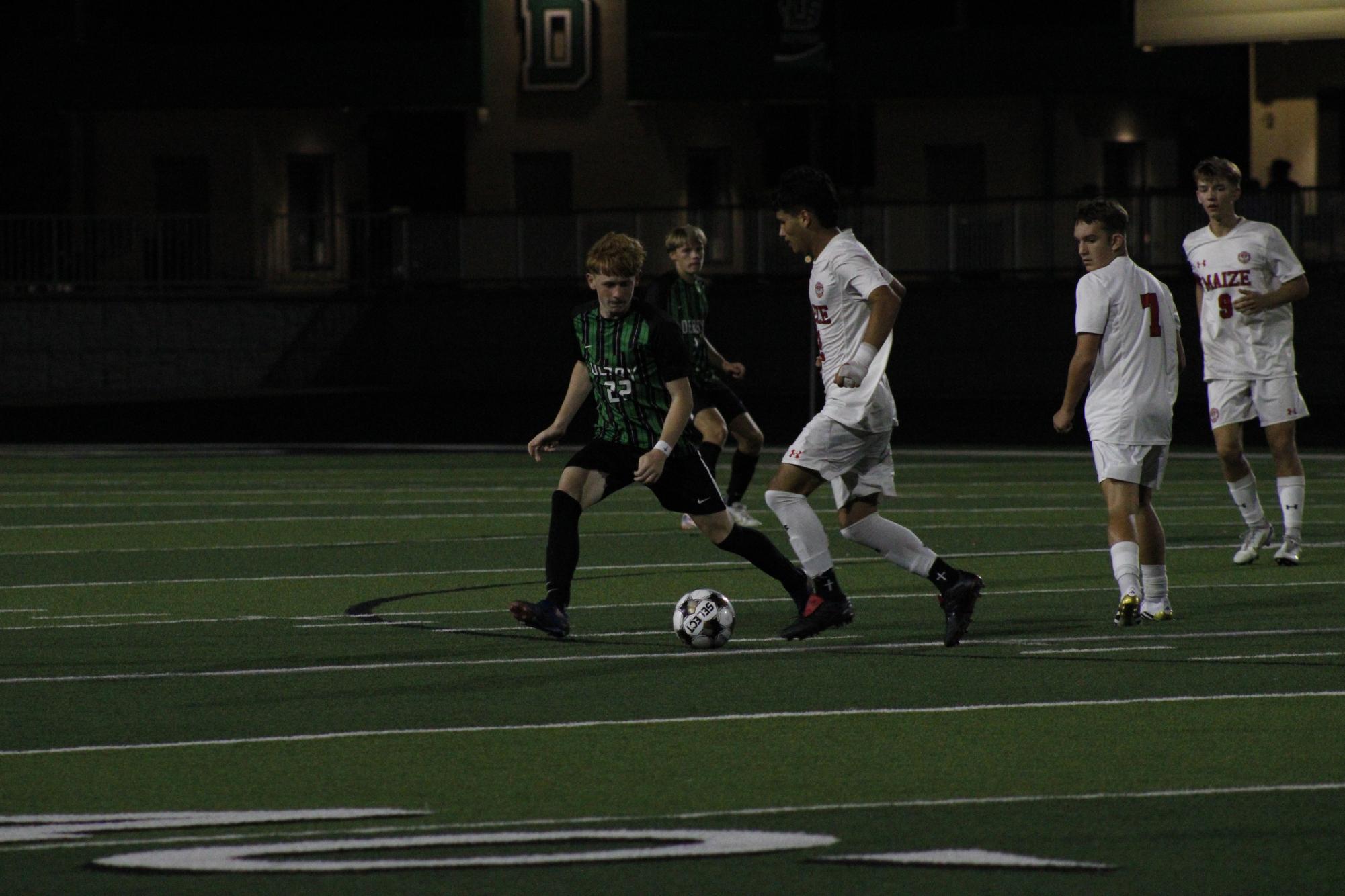Boys Varsity Soccer vs. Maize (Photos by Emmersyn Bonebrake)