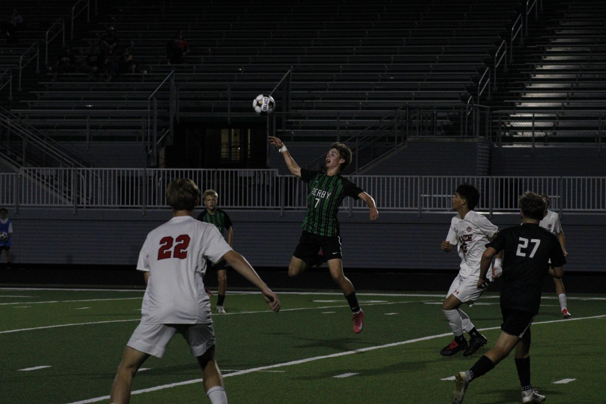 Boys Varsity Soccer vs. Maize (Photos by Emmersyn Bonebrake)