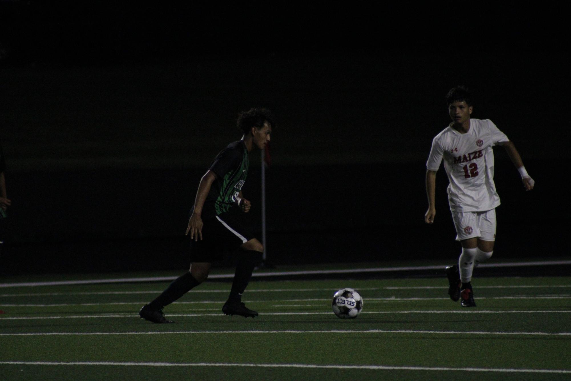 Boys Varsity Soccer vs. Maize (Photos by Emmersyn Bonebrake)