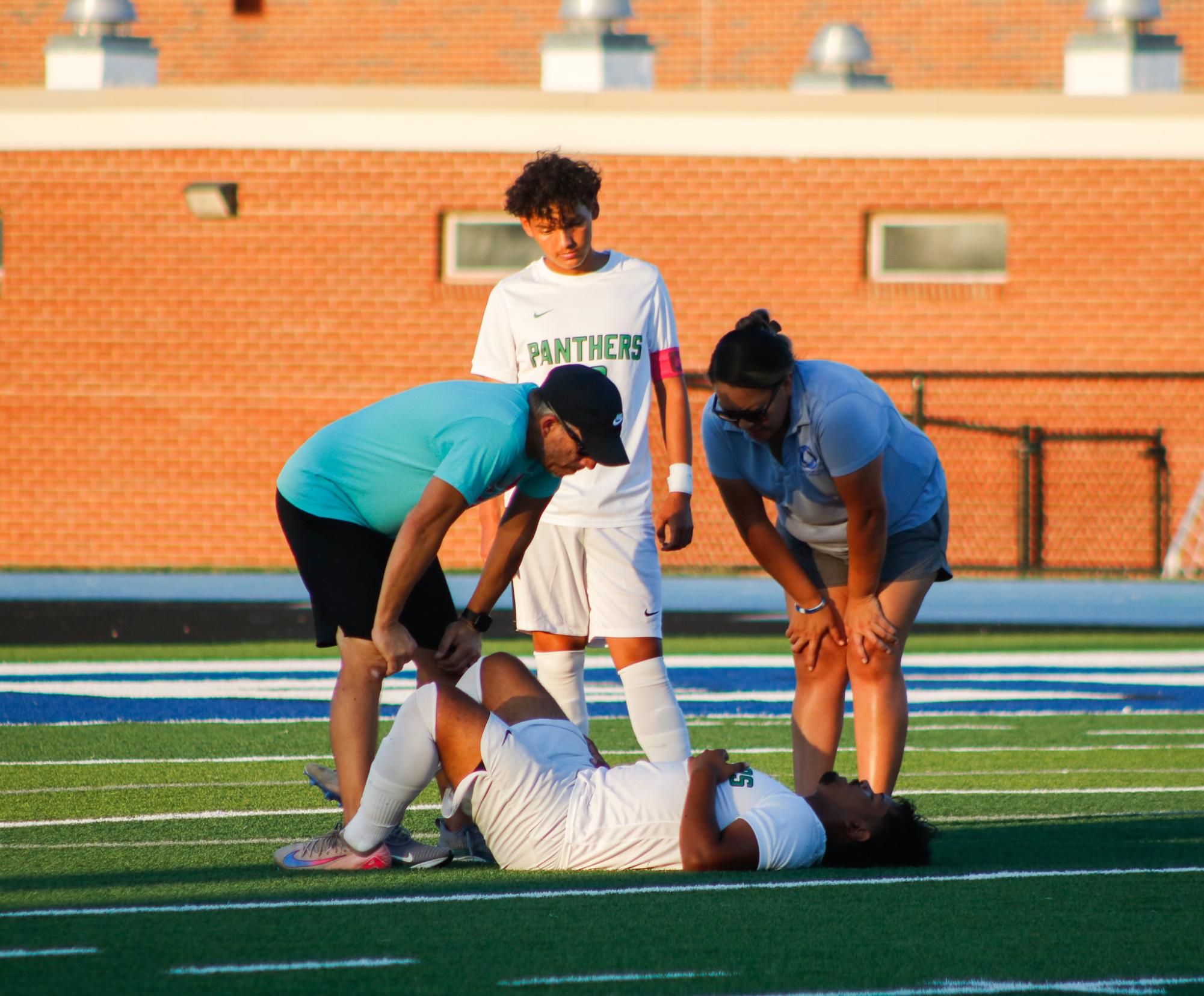 Boys varsity soccer vs. Andover (Photos by Ava Mbawuike)