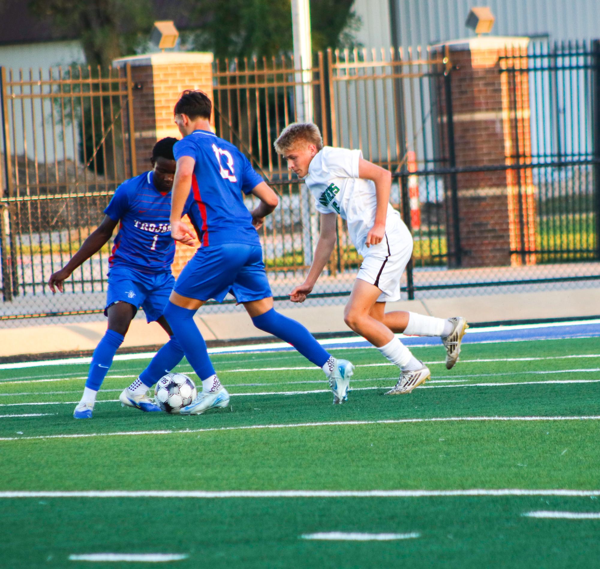 Boys varsity soccer vs. Andover (Photos by Ava Mbawuike)