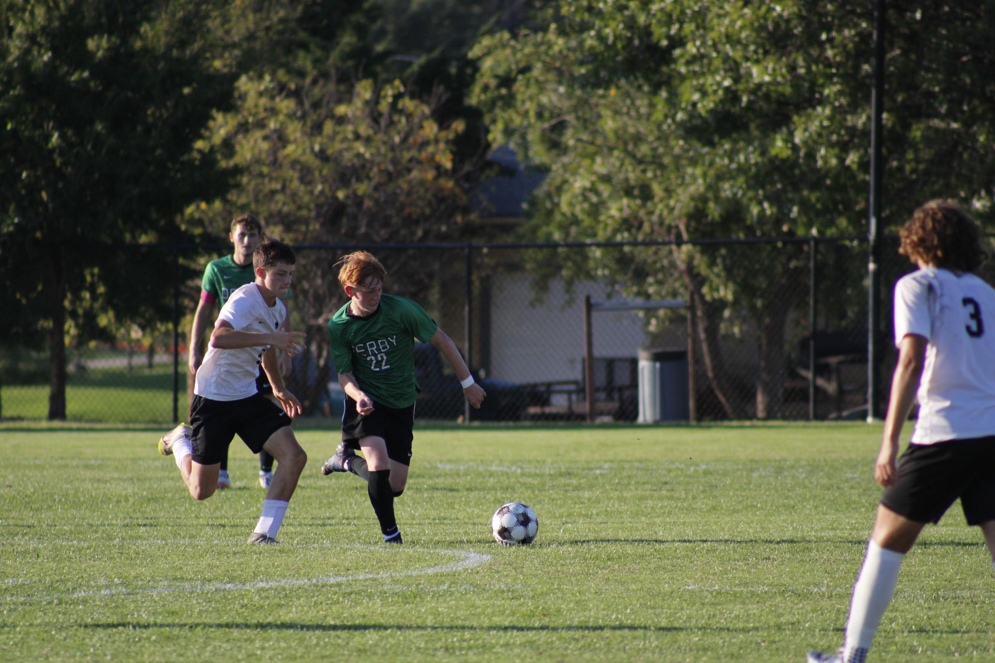 Boys Varsity Soccer vs Campus (Photos by Emmersyn Bonebrake)