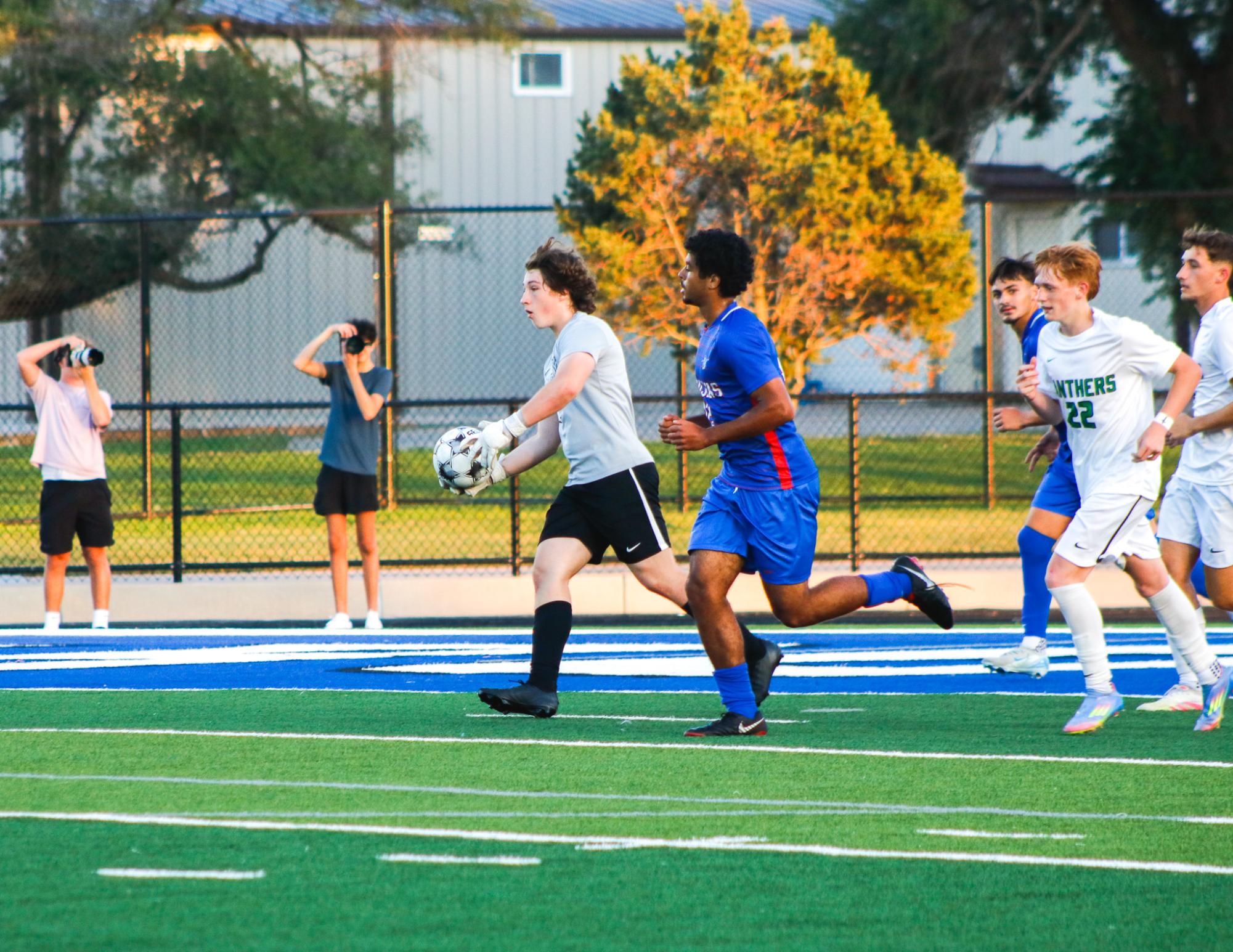 Boys varsity soccer vs. Andover (Photos by Ava Mbawuike)
