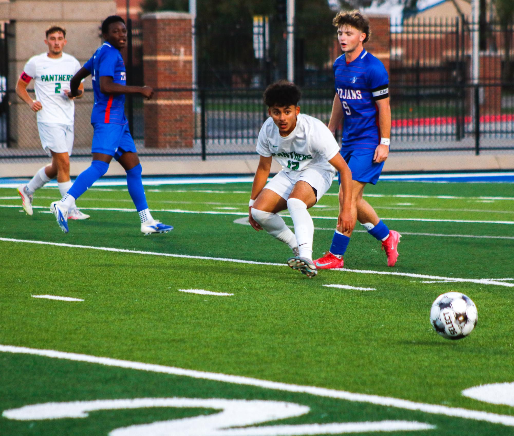 Boys varsity soccer vs. Andover (Photos by Ava Mbawuike)