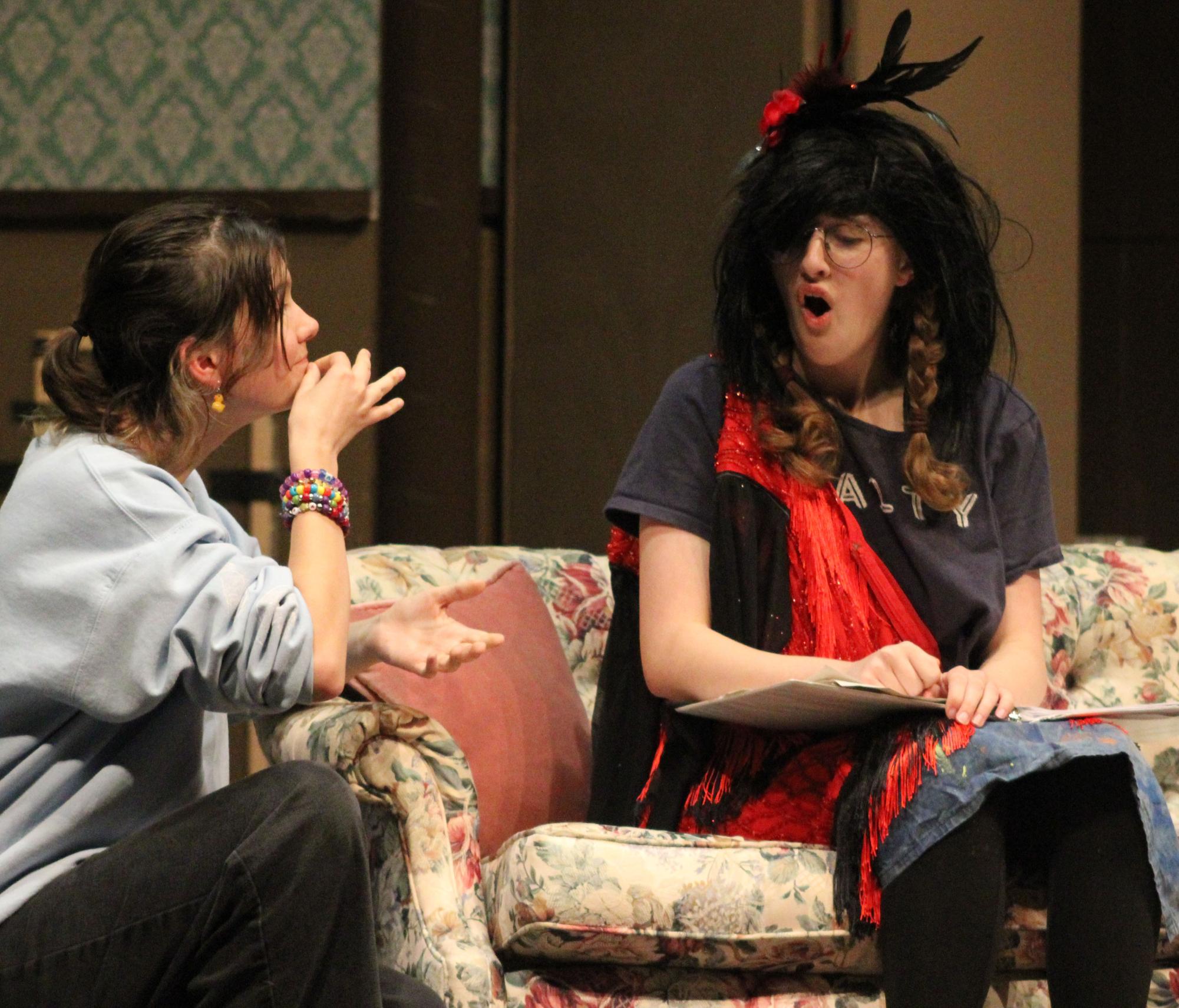 Drama Club Rehearsal (photos by Emmi Benson)
