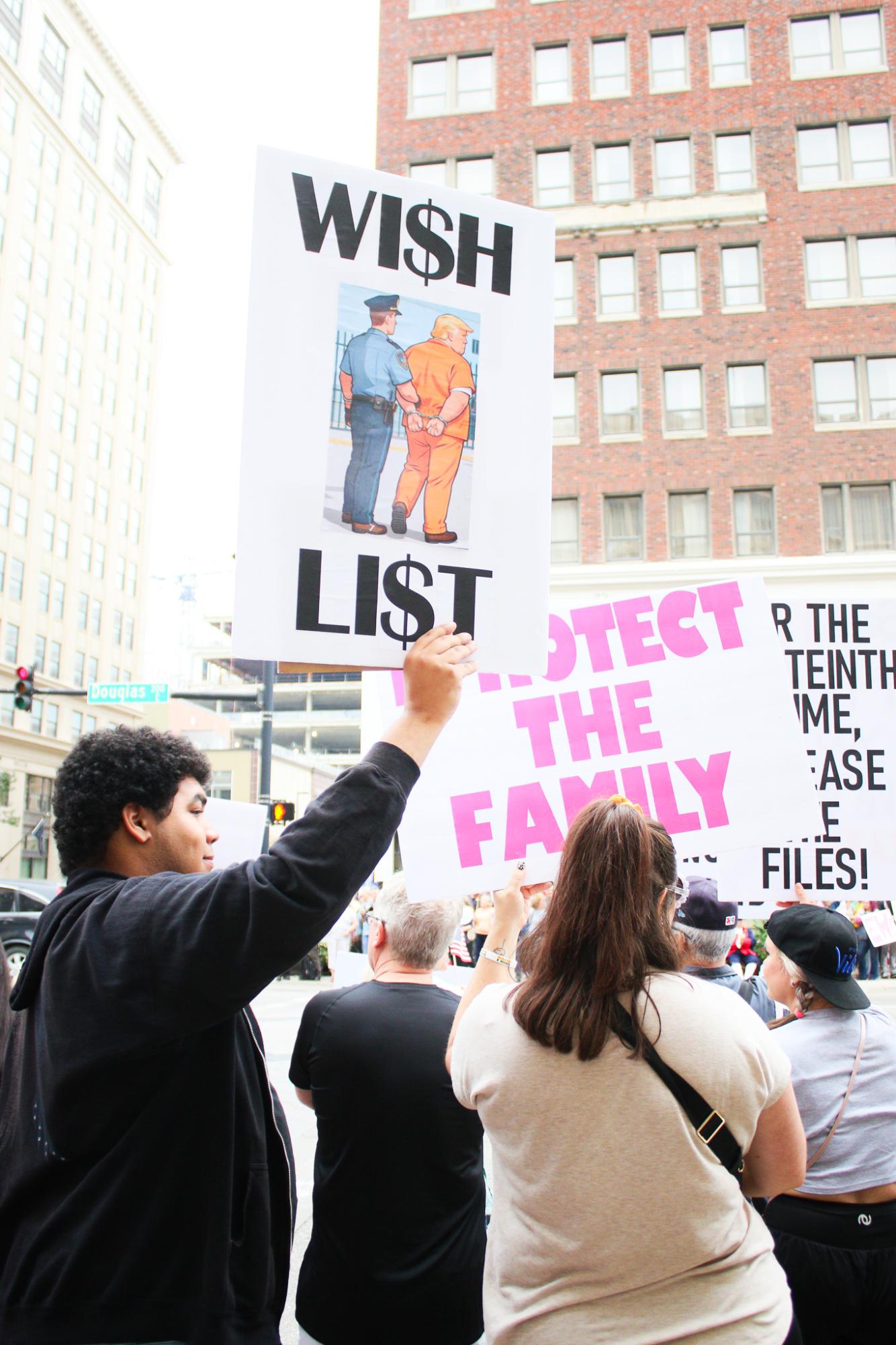 No Kings Protest (Photos by Ava Mbawuike)