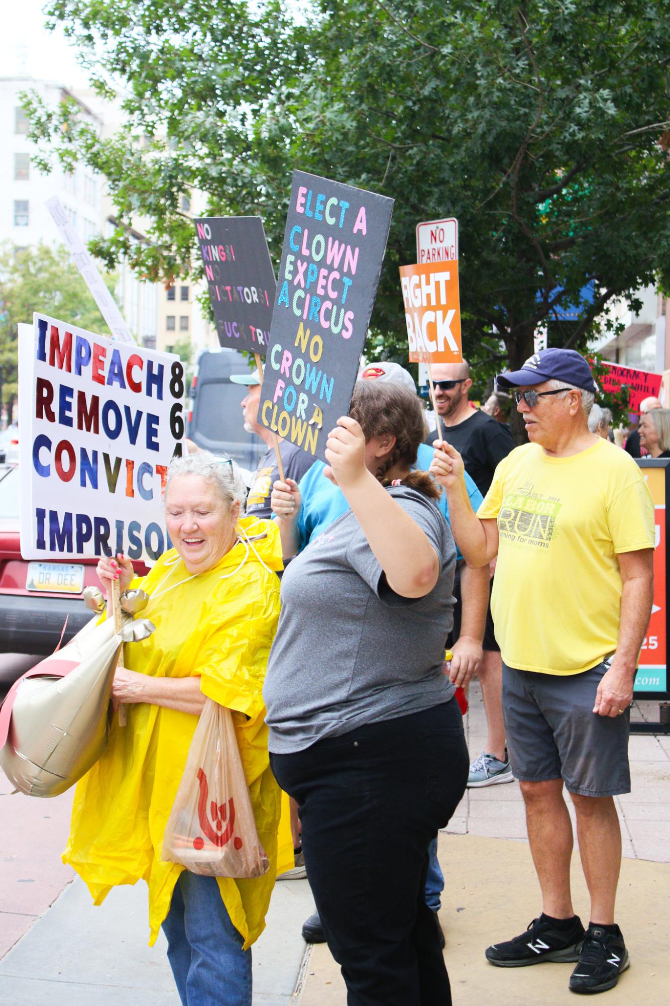 No Kings Protest (Photos by Ava Mbawuike)