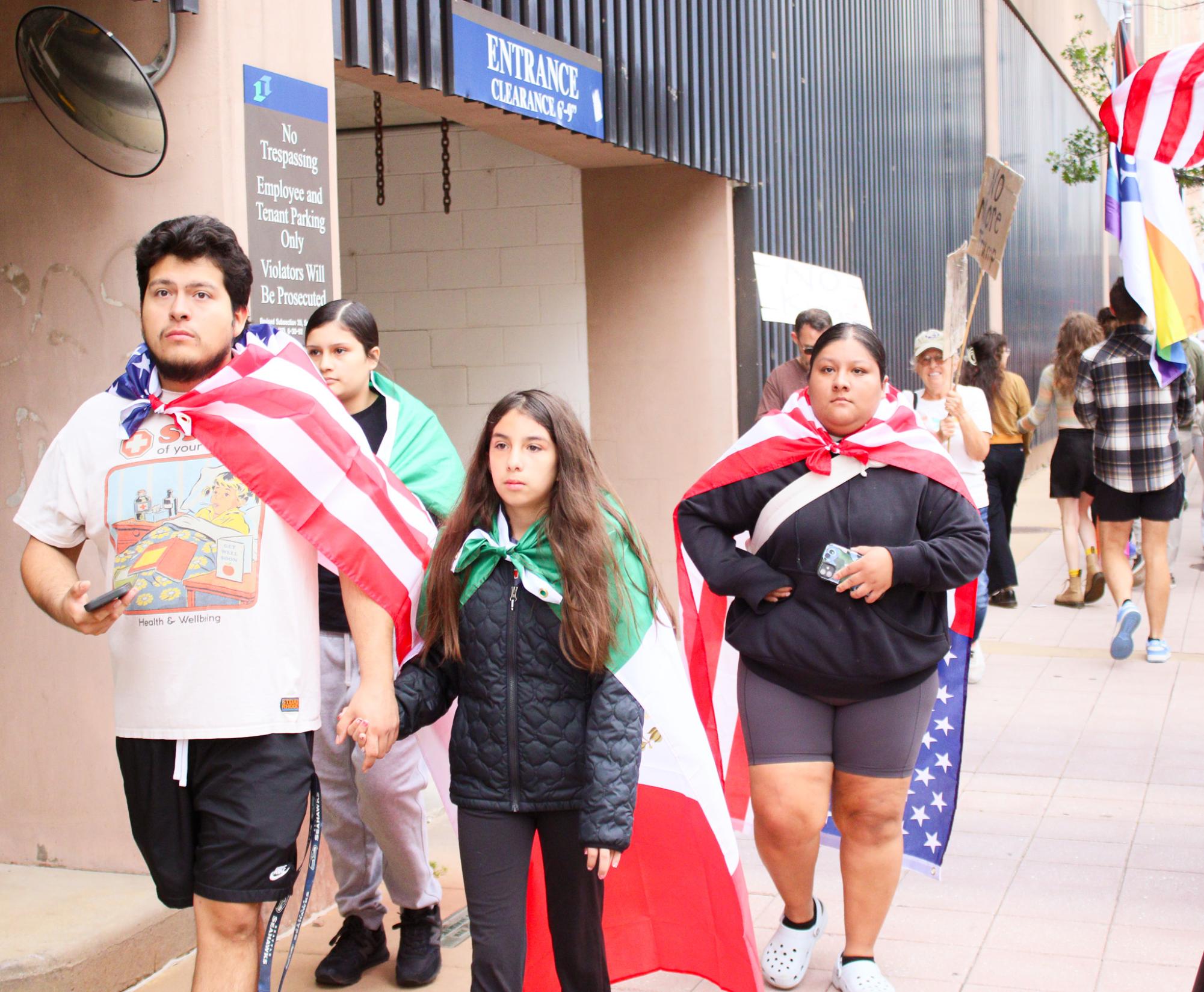 No Kings Protest (Photos by Ava Mbawuike)