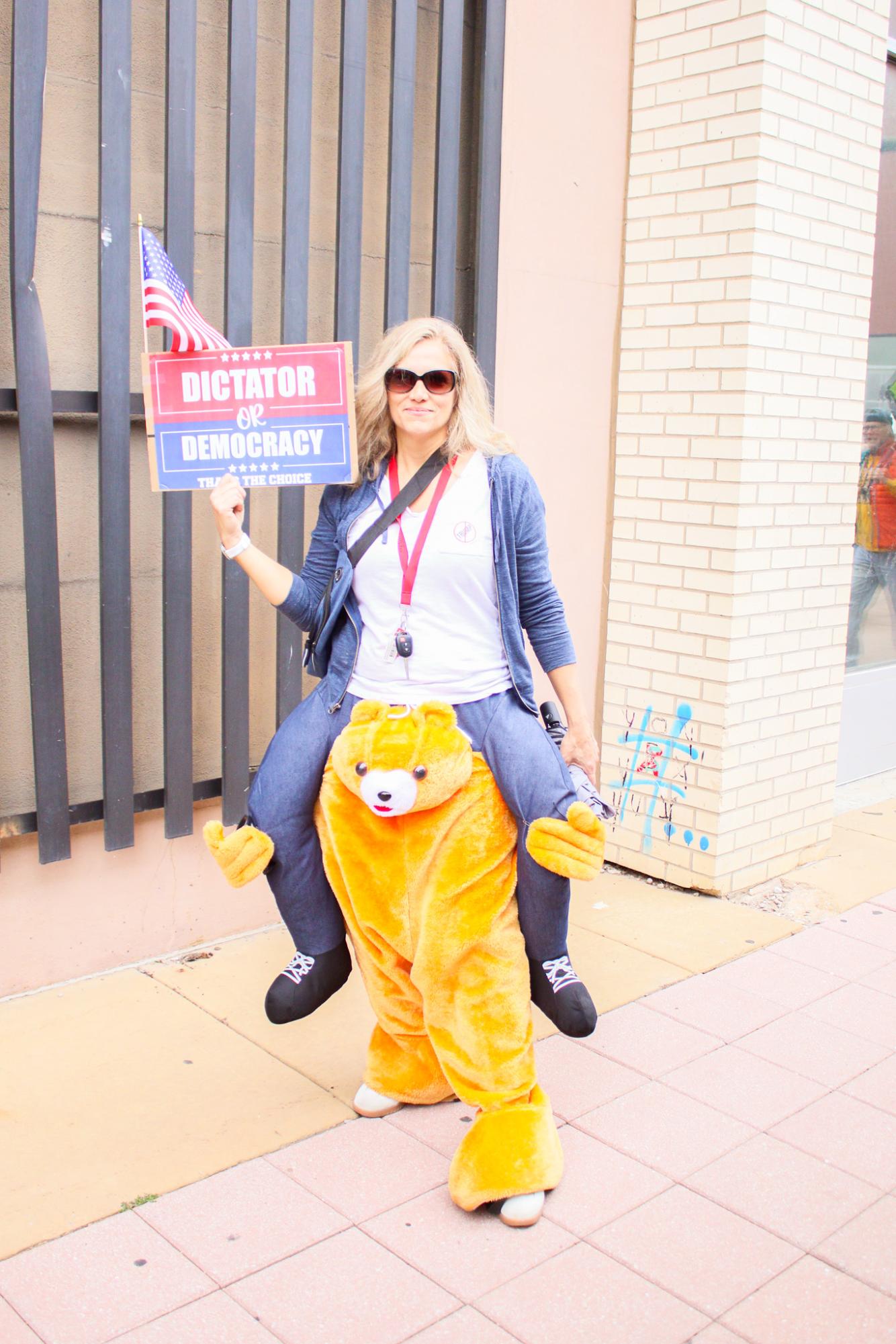 No Kings Protest (Photos by Ava Mbawuike)