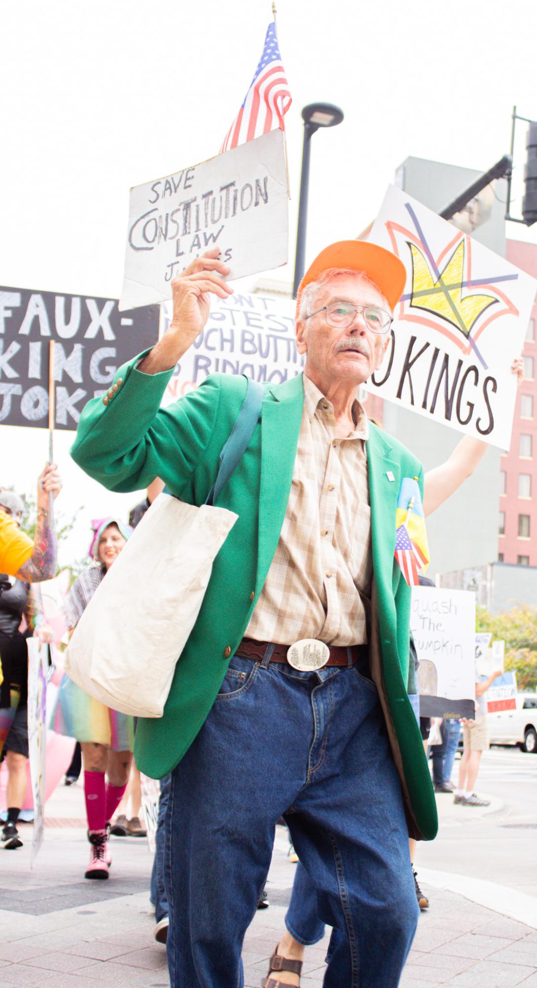 No Kings Protest (Photos by Ava Mbawuike)