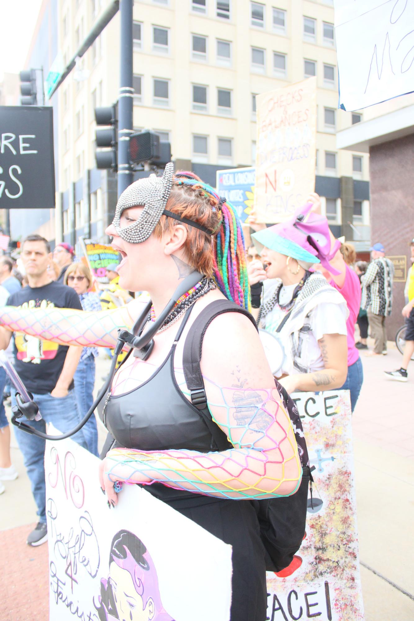 No Kings Protest (Photos by Ava Mbawuike)