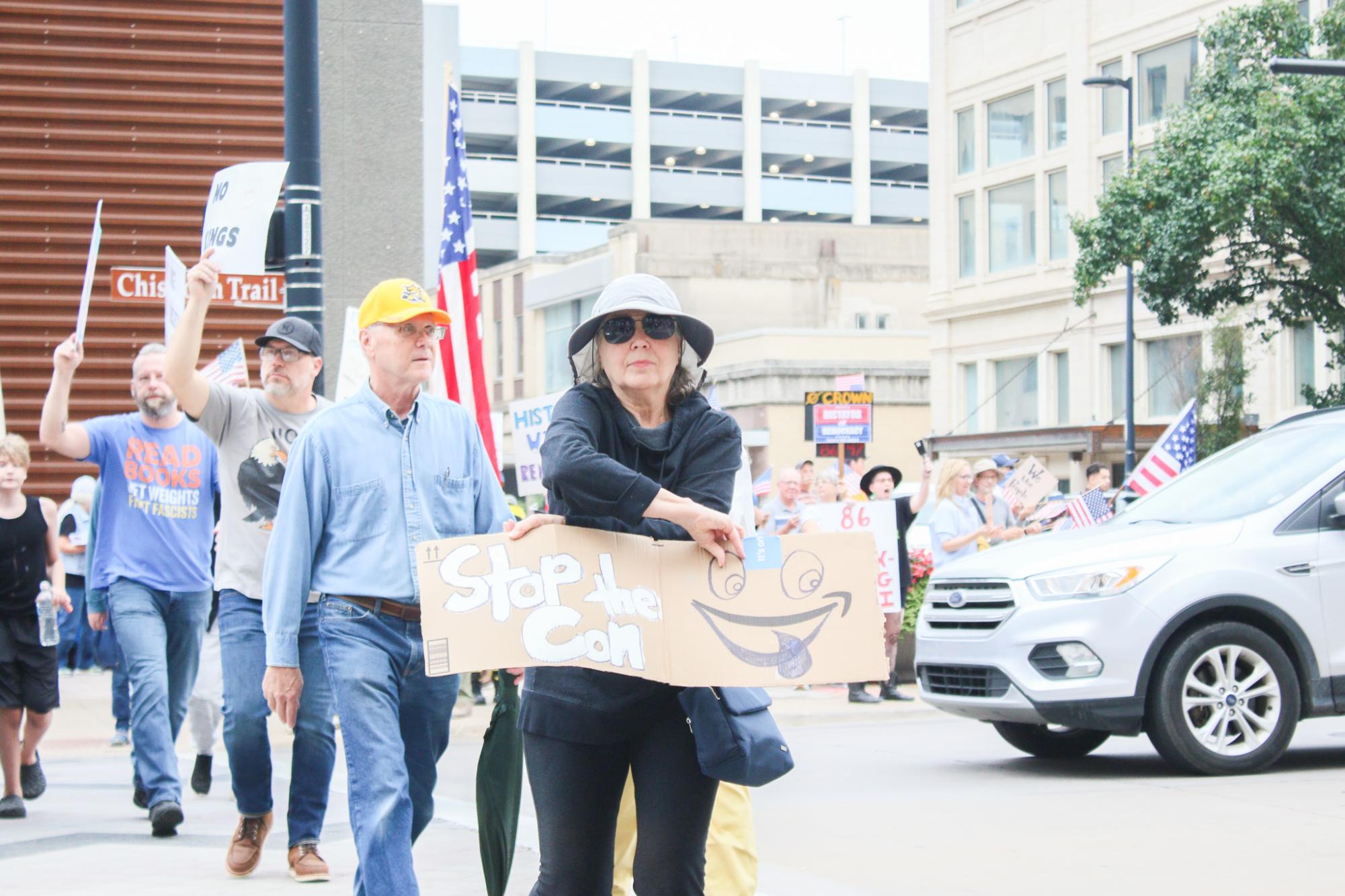 No Kings Protest (Photos by Ava Mbawuike)
