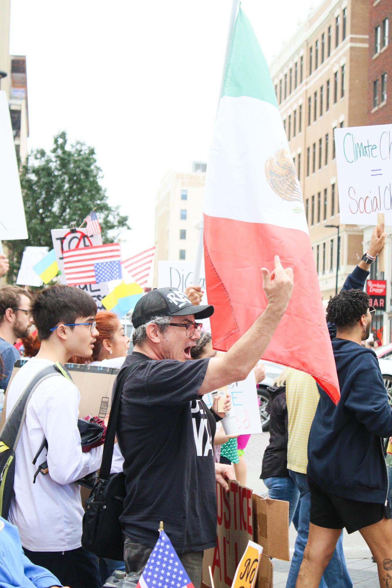 No Kings Protest (Photos by Ava Mbawuike)