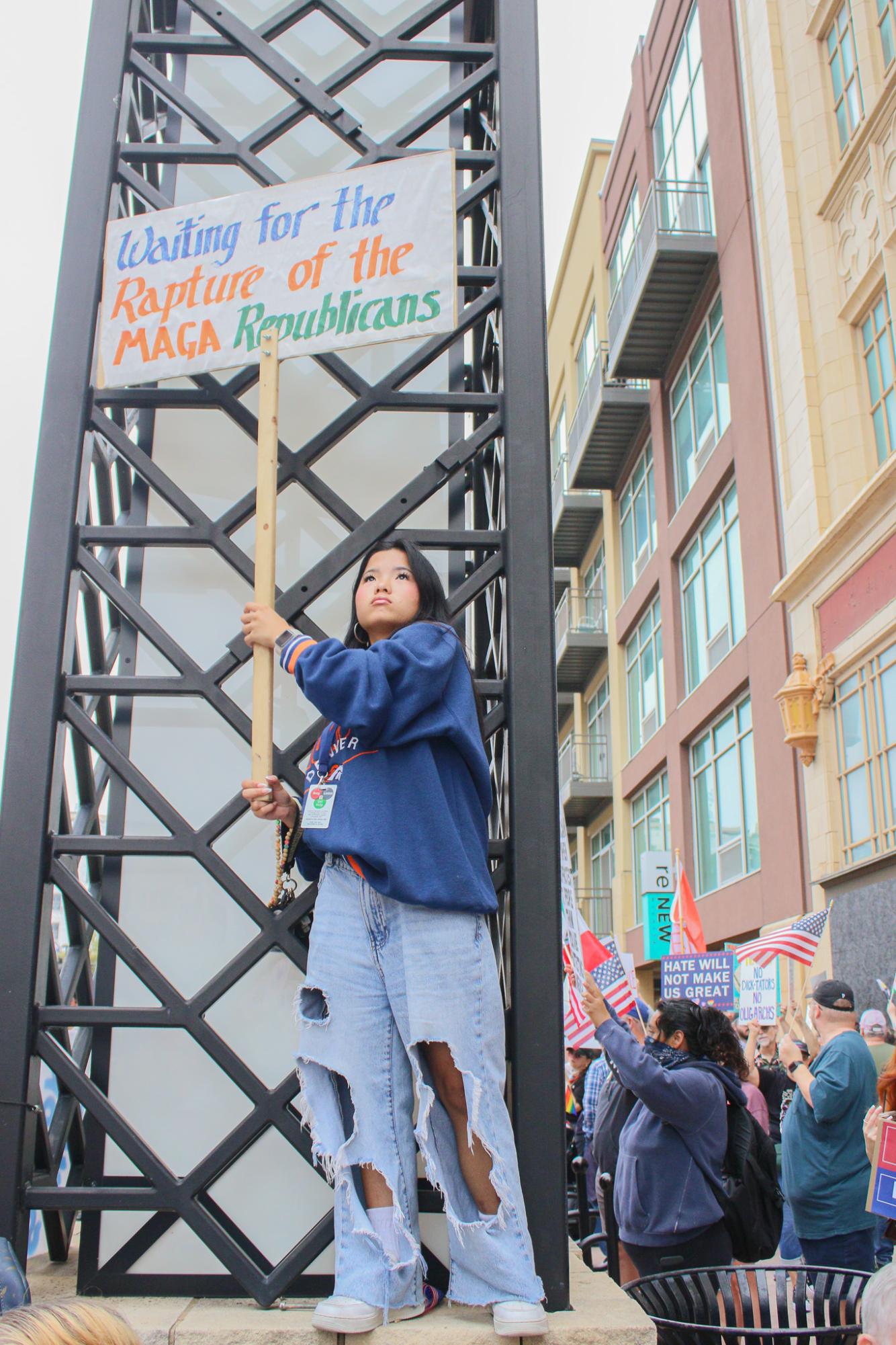 No Kings Protest (Photos by Ava Mbawuike)