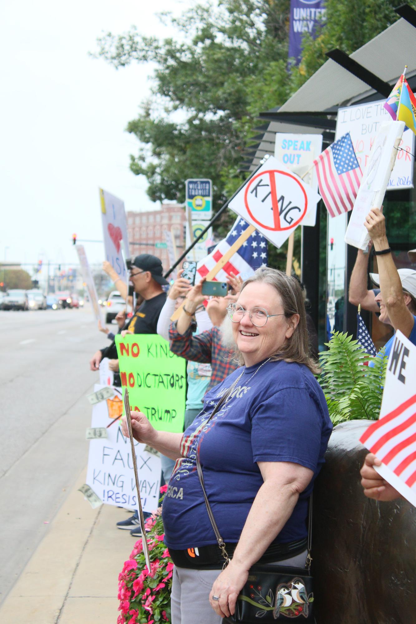 No Kings Protest (Photos by Ava Mbawuike)